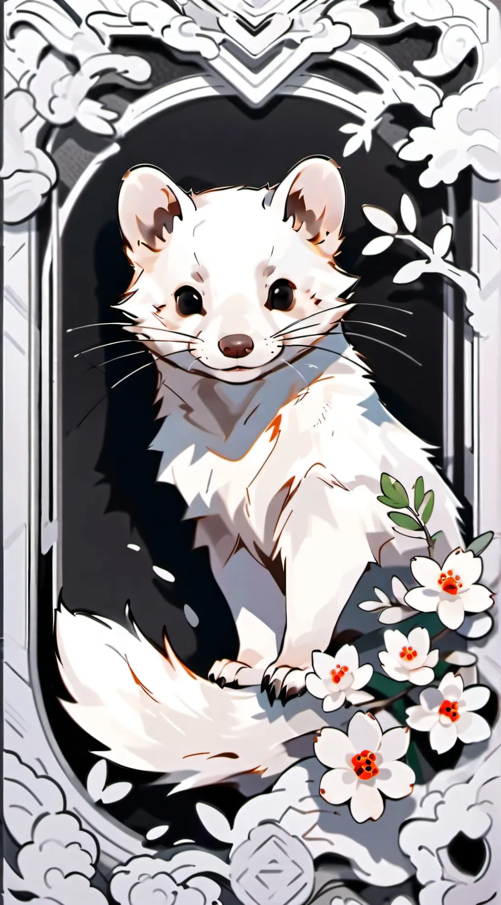 ai character: mha (ferret) background