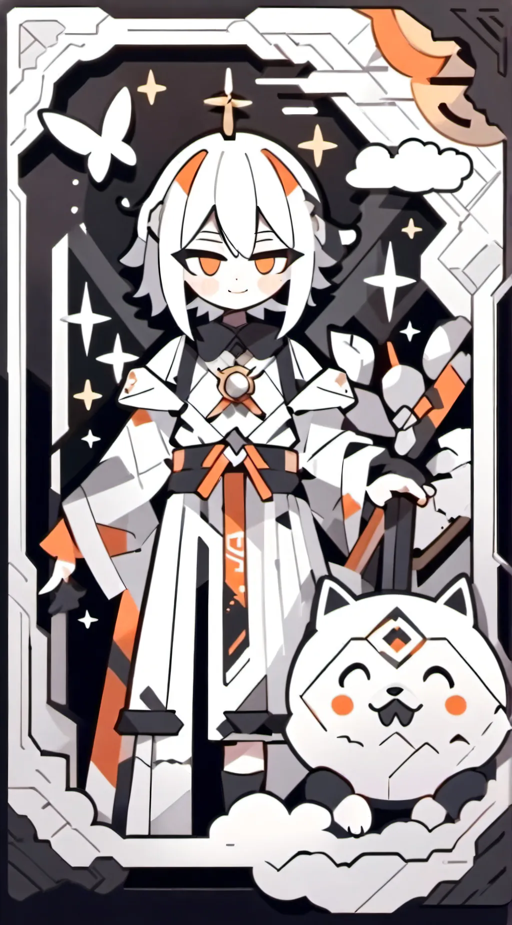 ai character: YOUR A OVERTHINK background