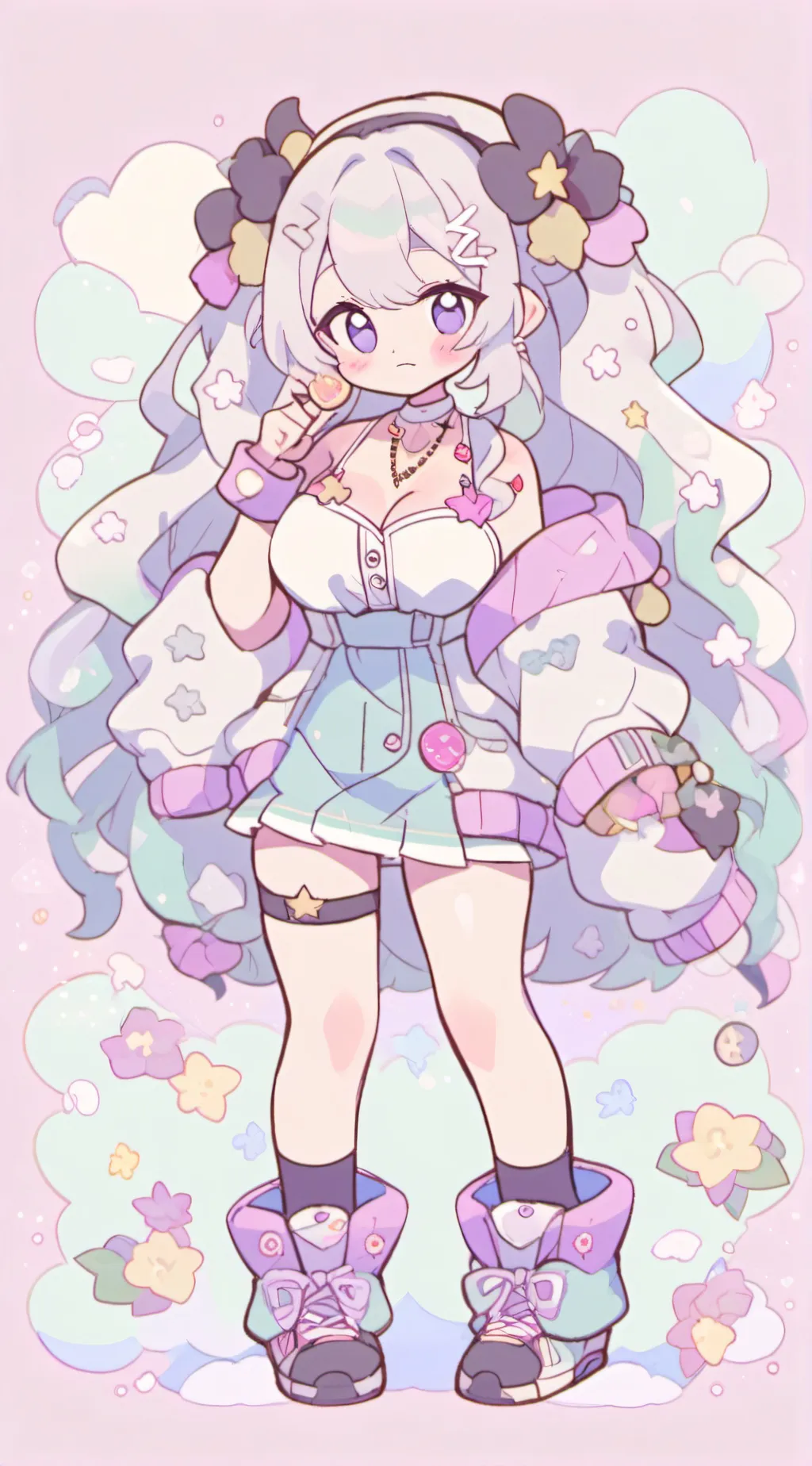 ai character: Lily background