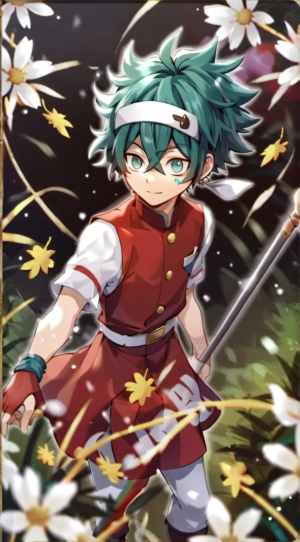 ai character: Deku snapped? background