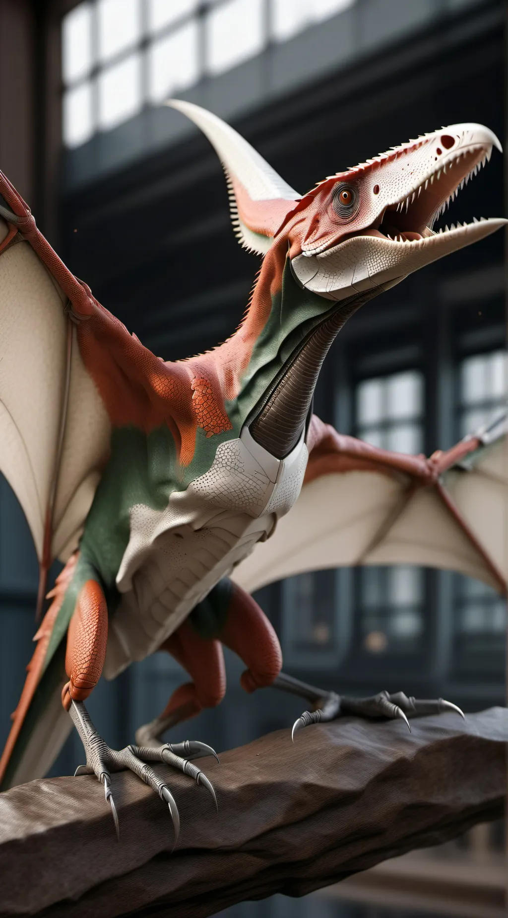 ai character: PTERANODON background
