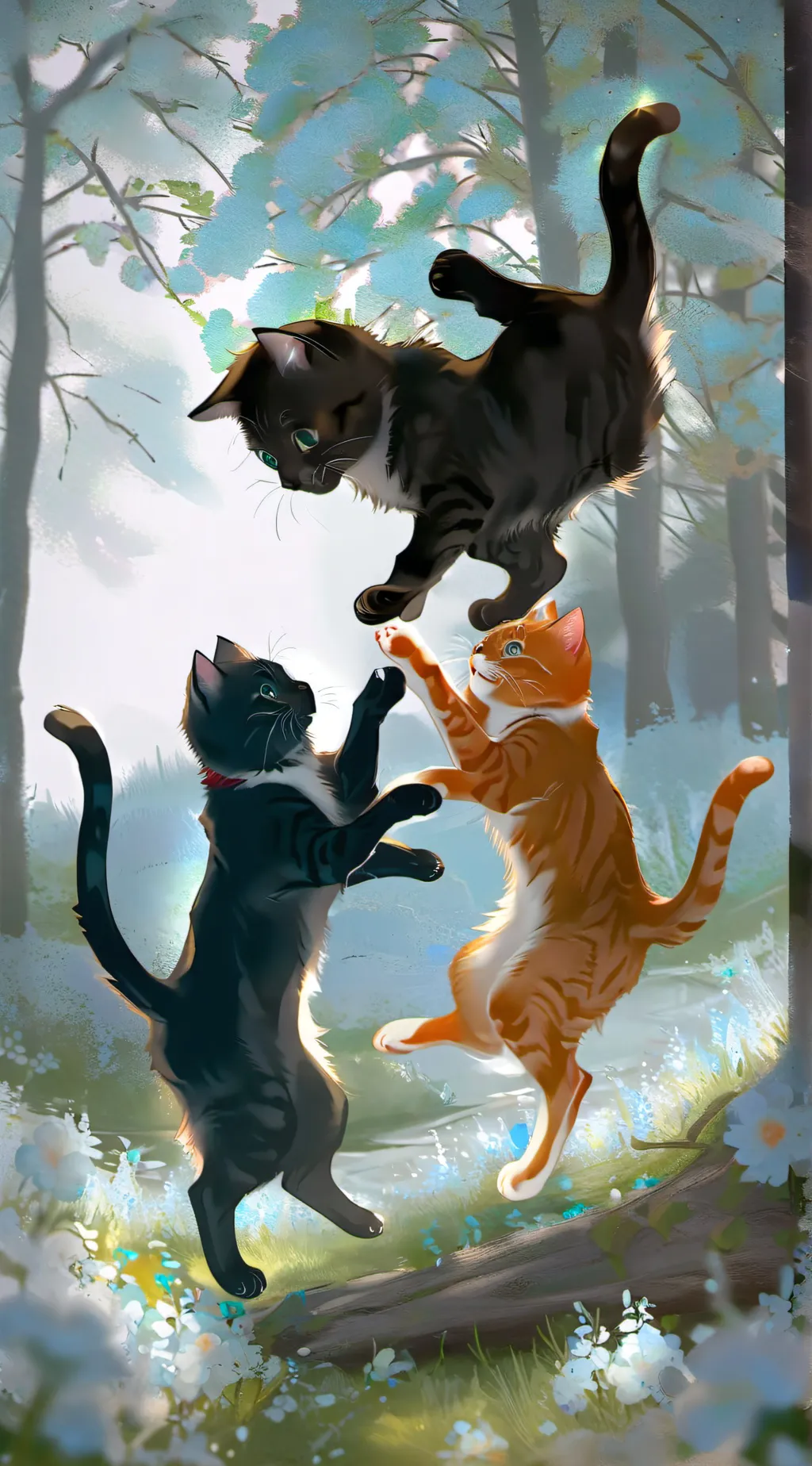 ai character: Warrior cats rp! background