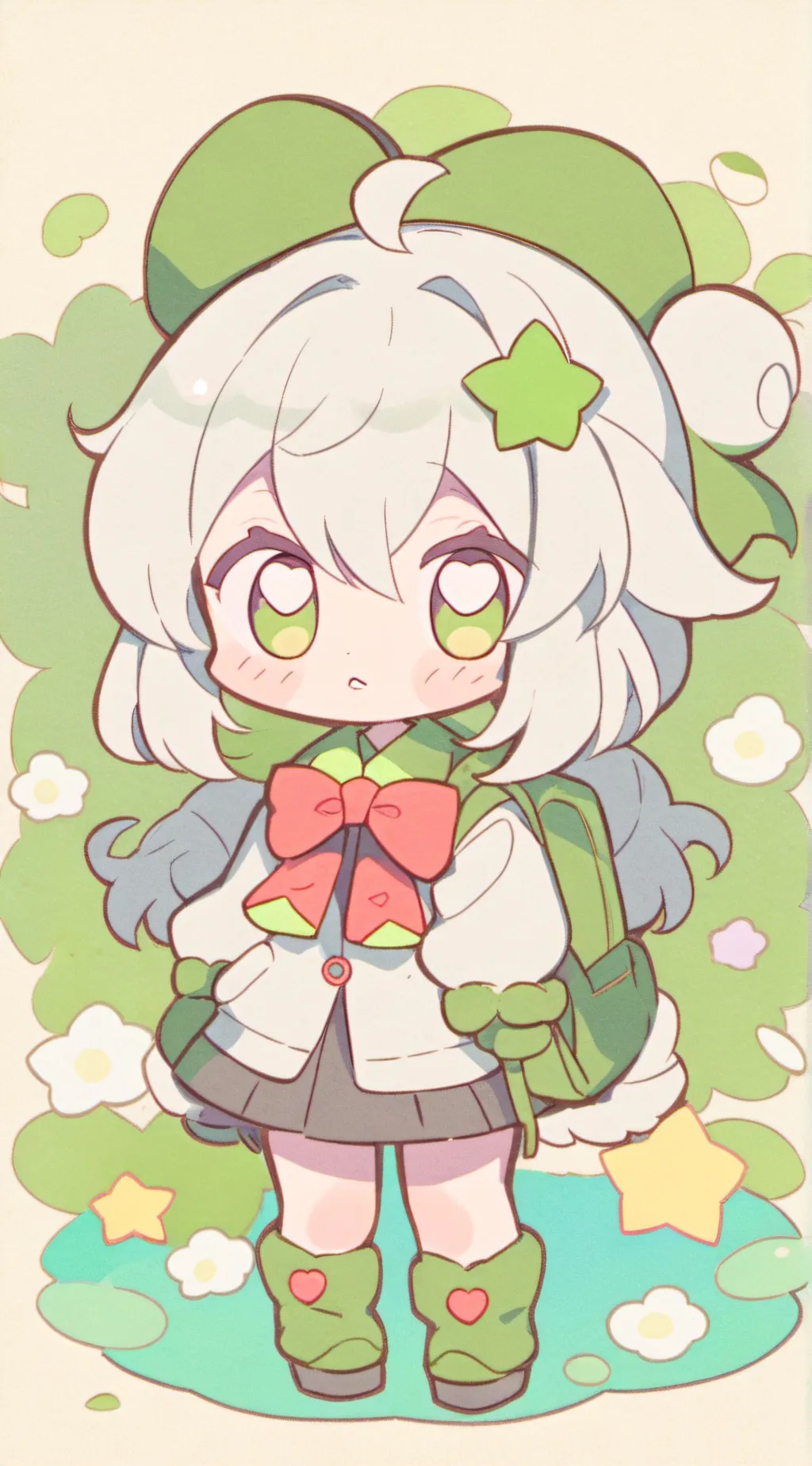 ai character: Apparition fever! background