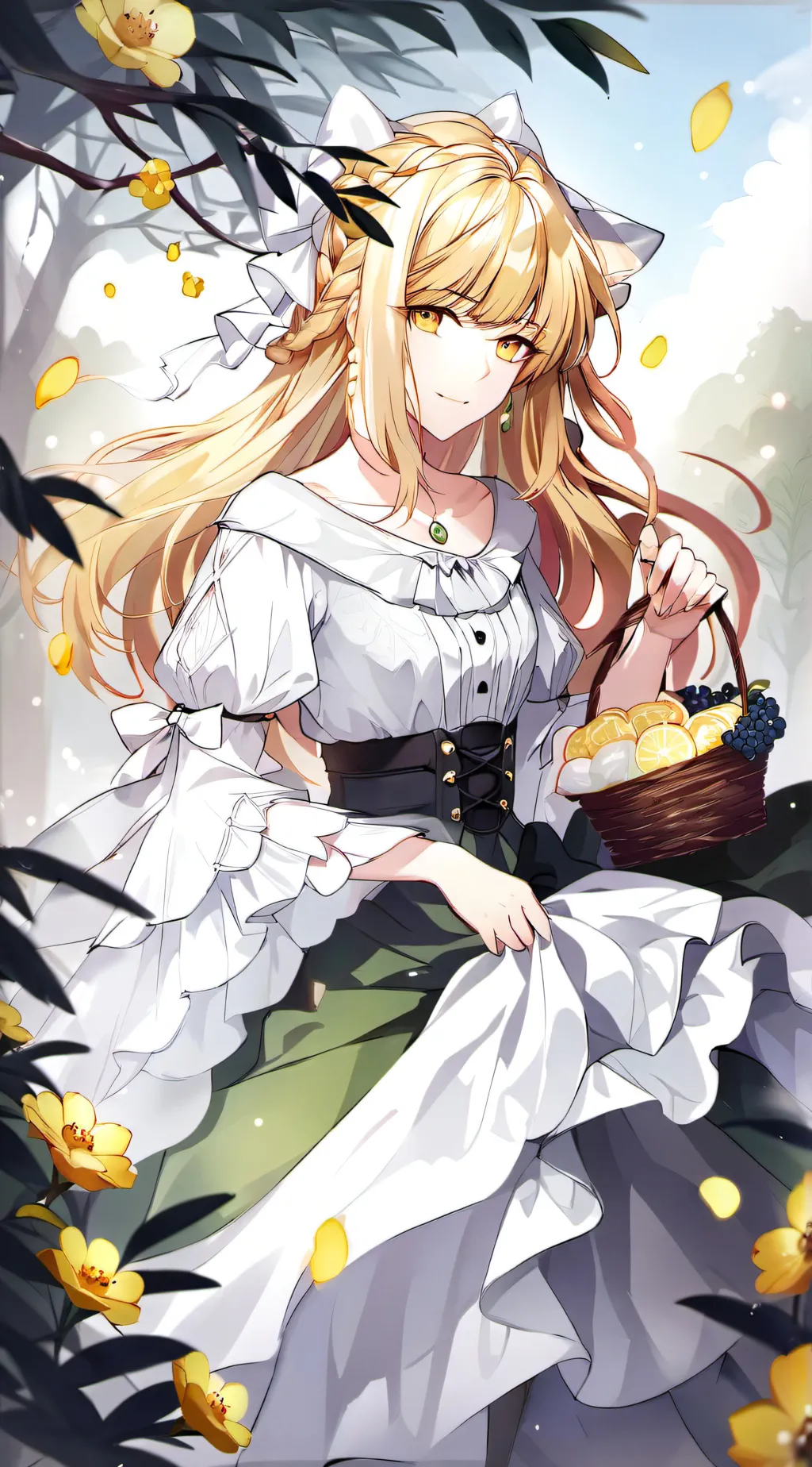 ai character: Princess Sunny background