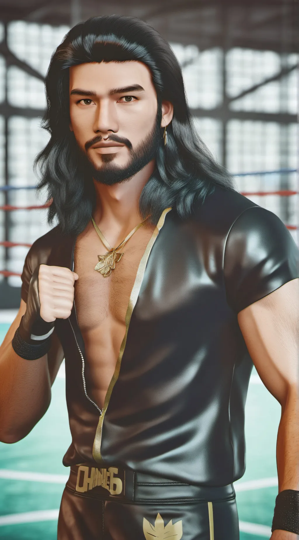 ai character: Daisuke Rokuhara background