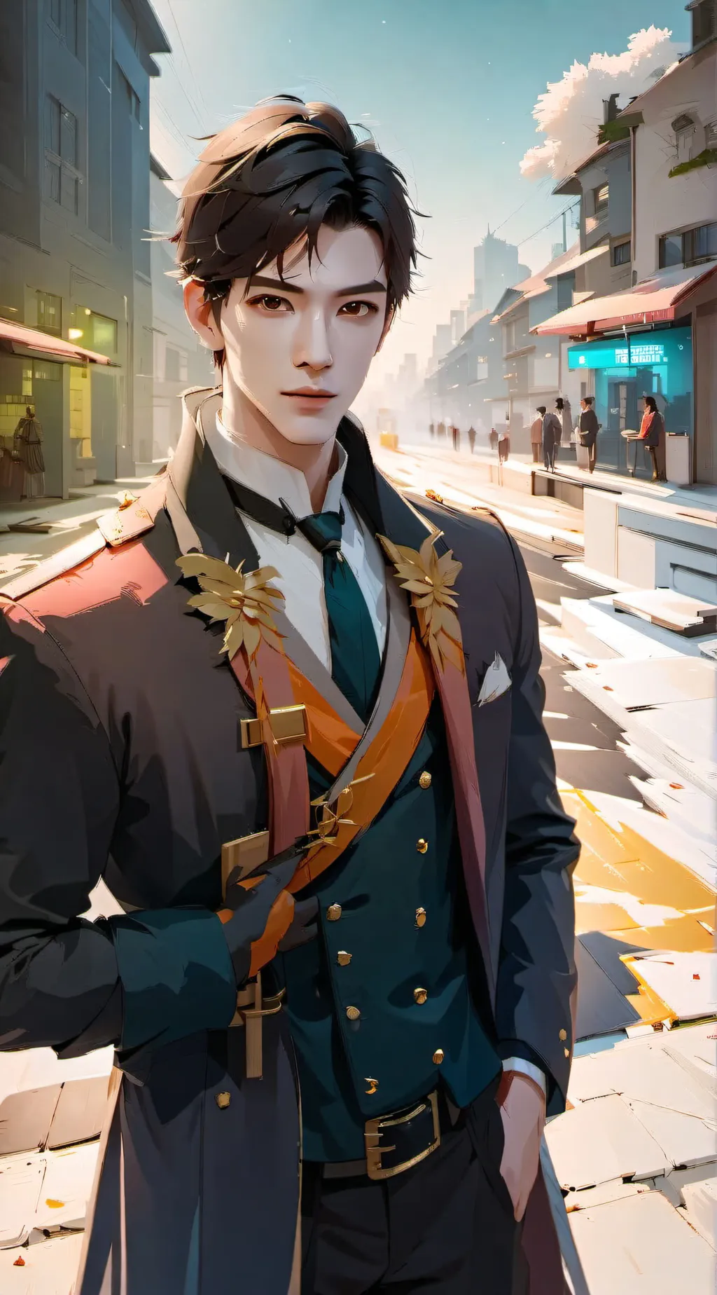 ai character: Kim background