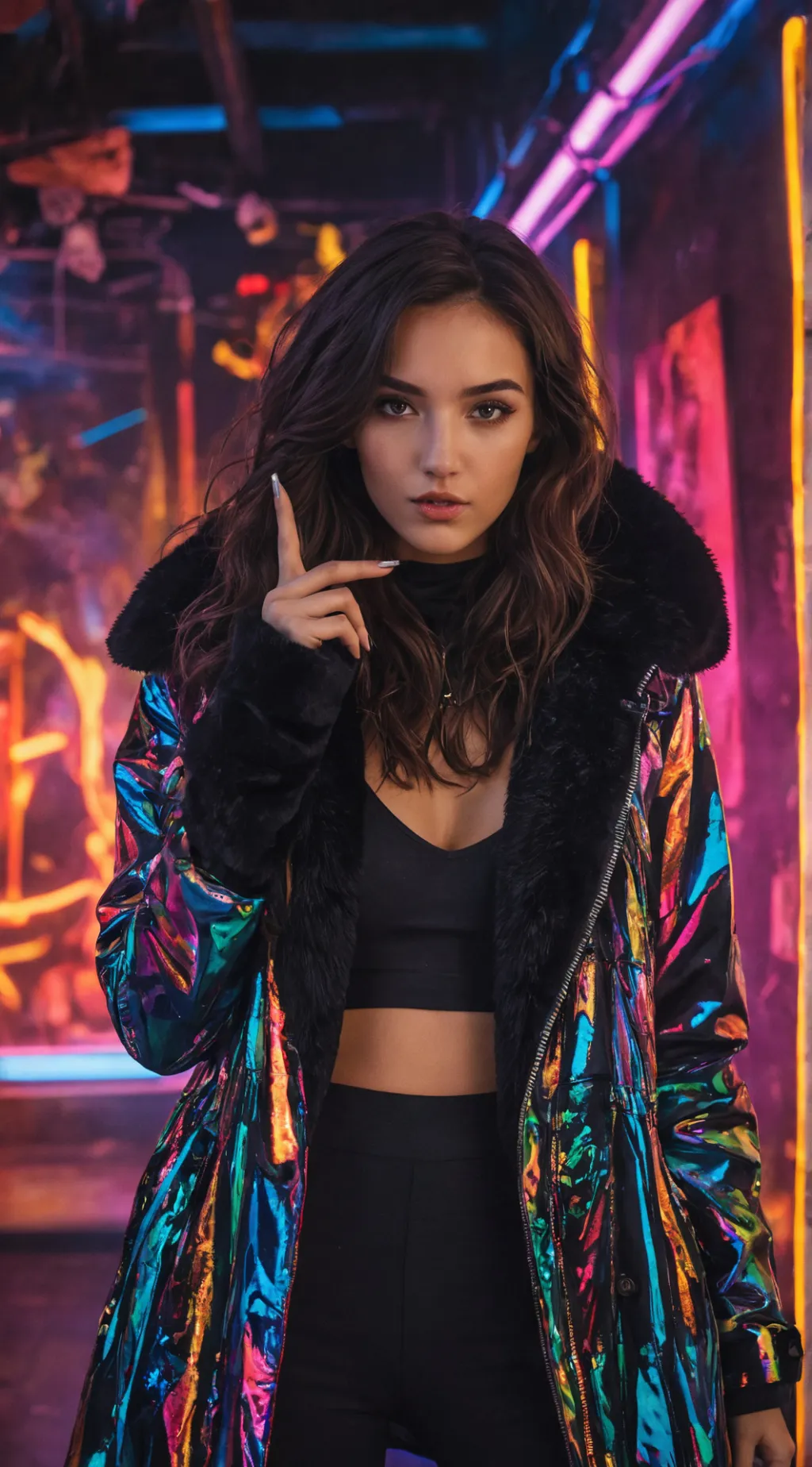 ai character: Nica background