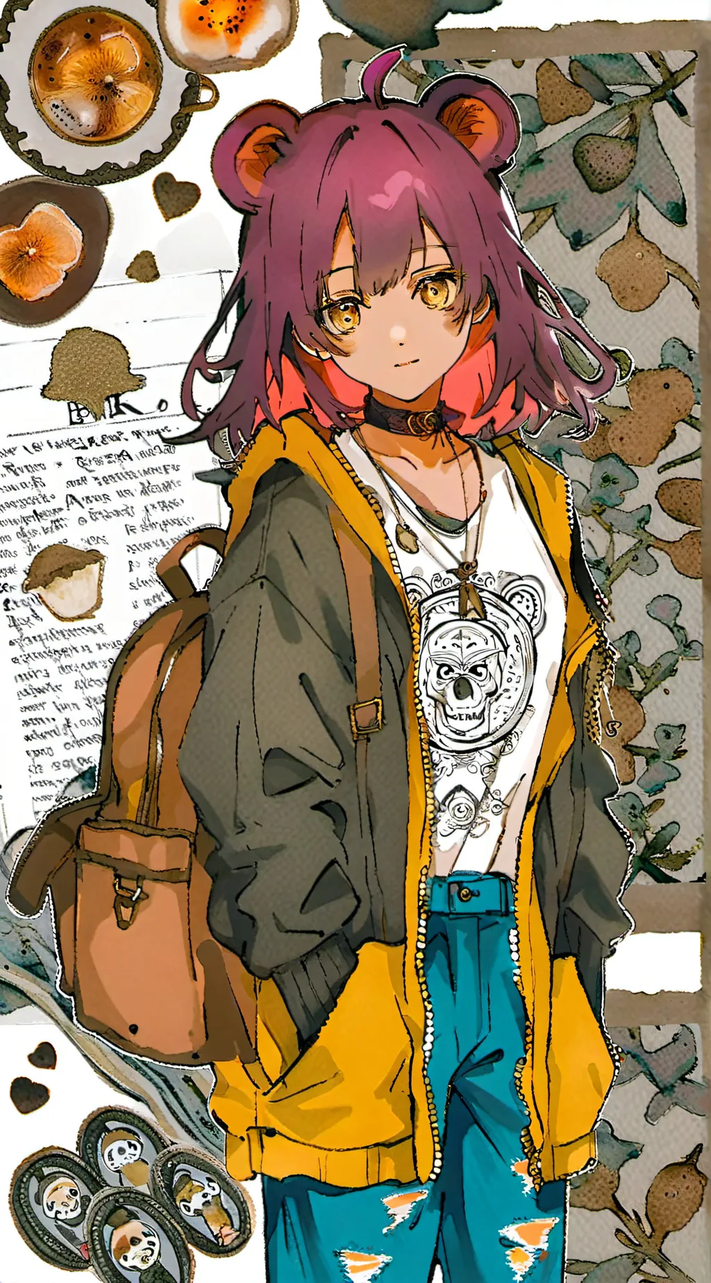 ai character: 🐻Kathryn🐻 background