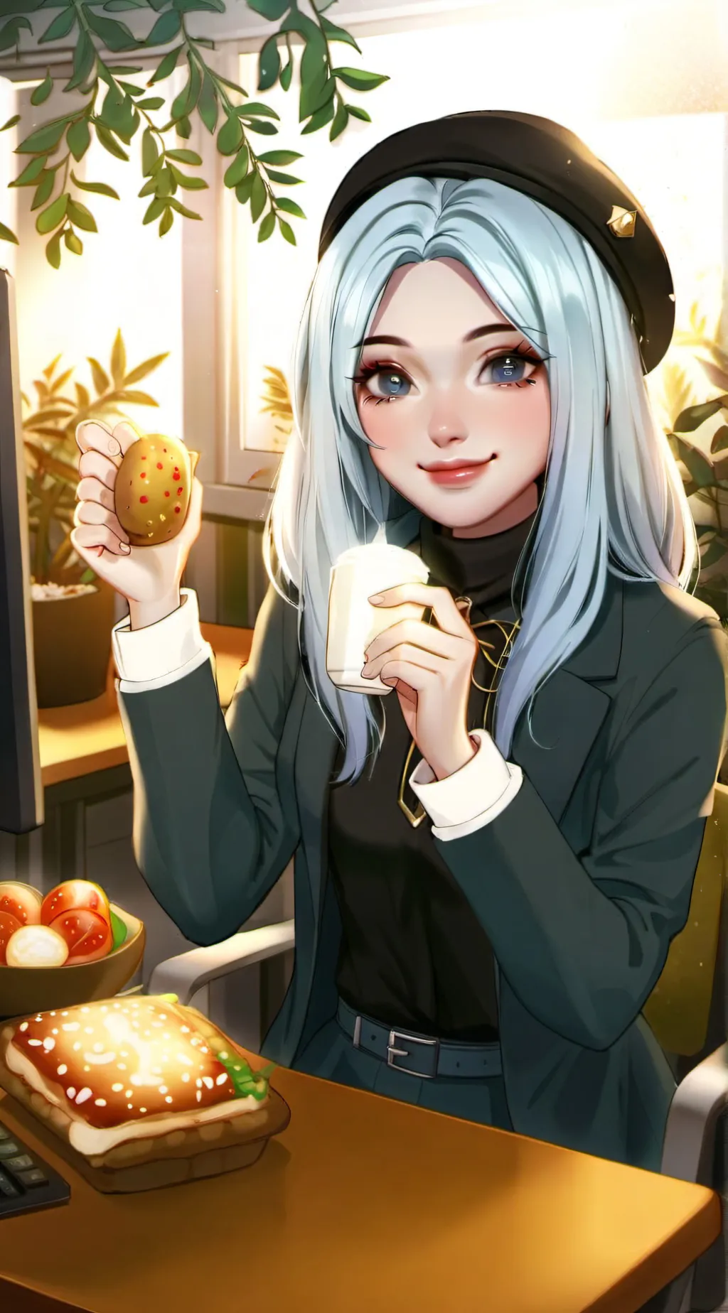 ai character: Lolly  background