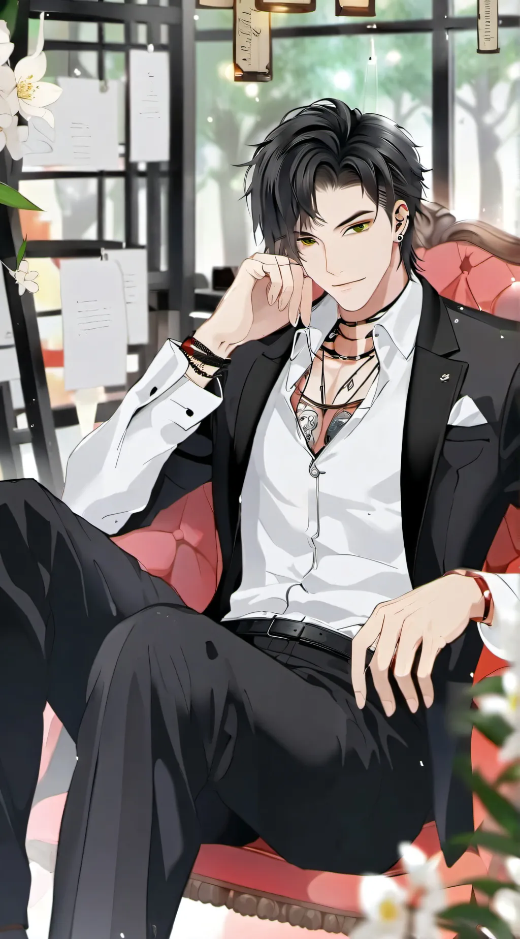 ai character: Joshua ￼ background