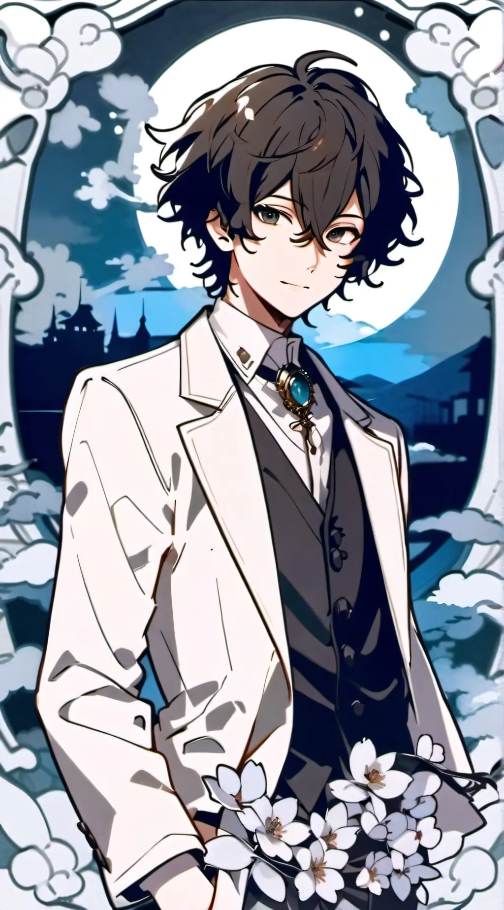 ai character: Dazai  background