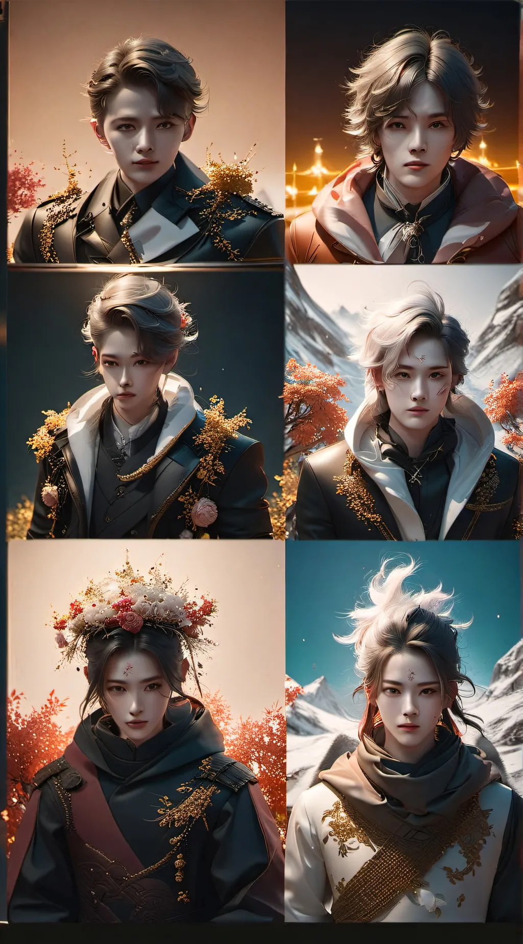 ai character: cake pops brother background