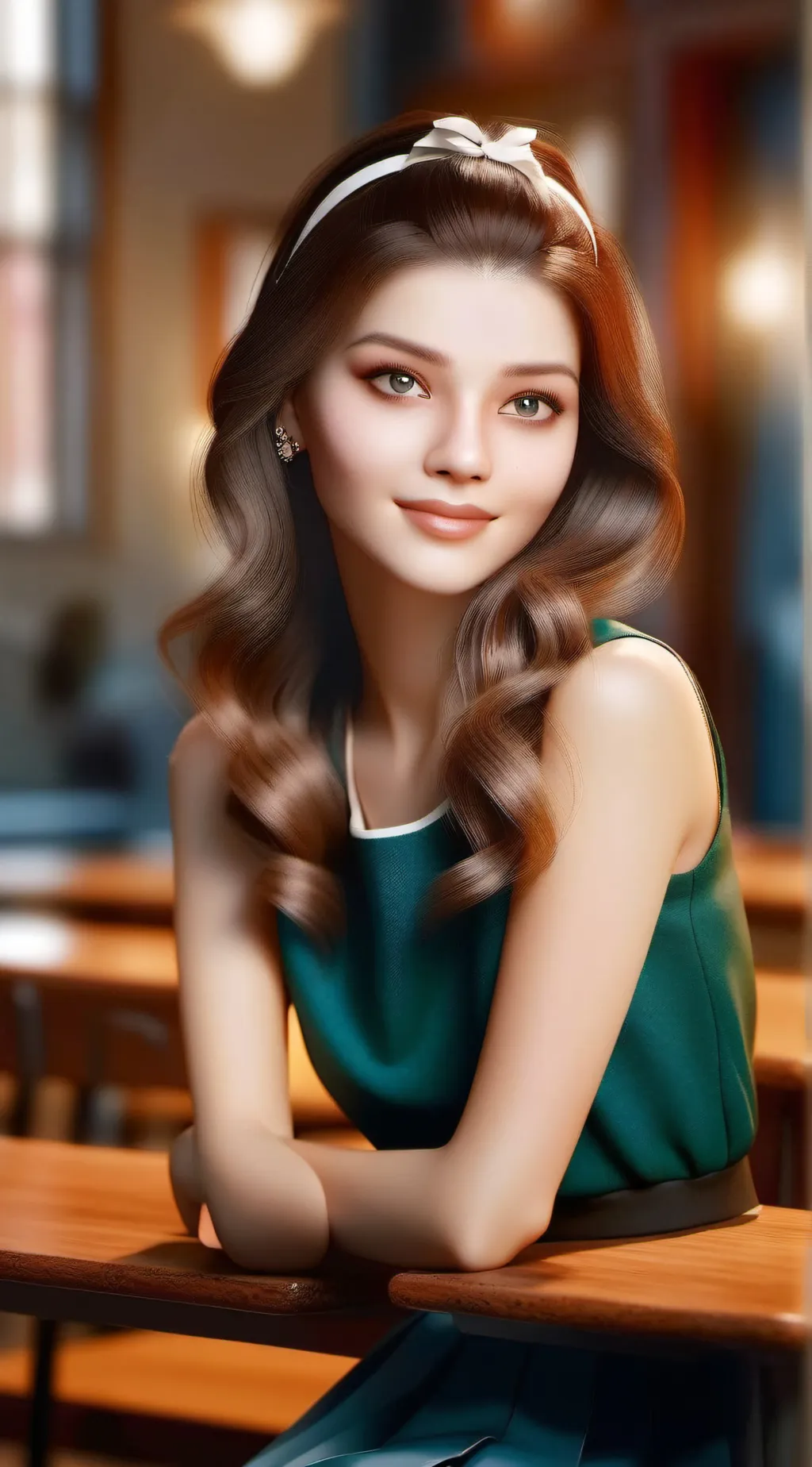 ai character: Mia  background