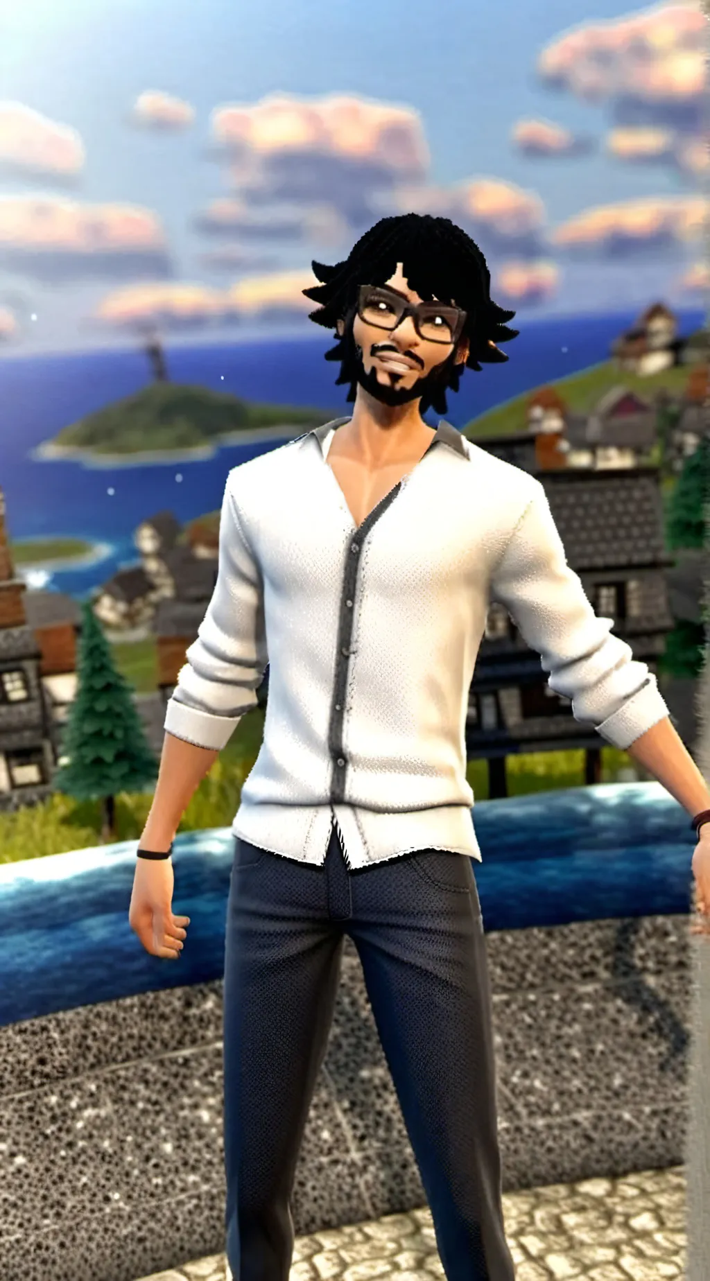 ai character: Oliver/Katie background