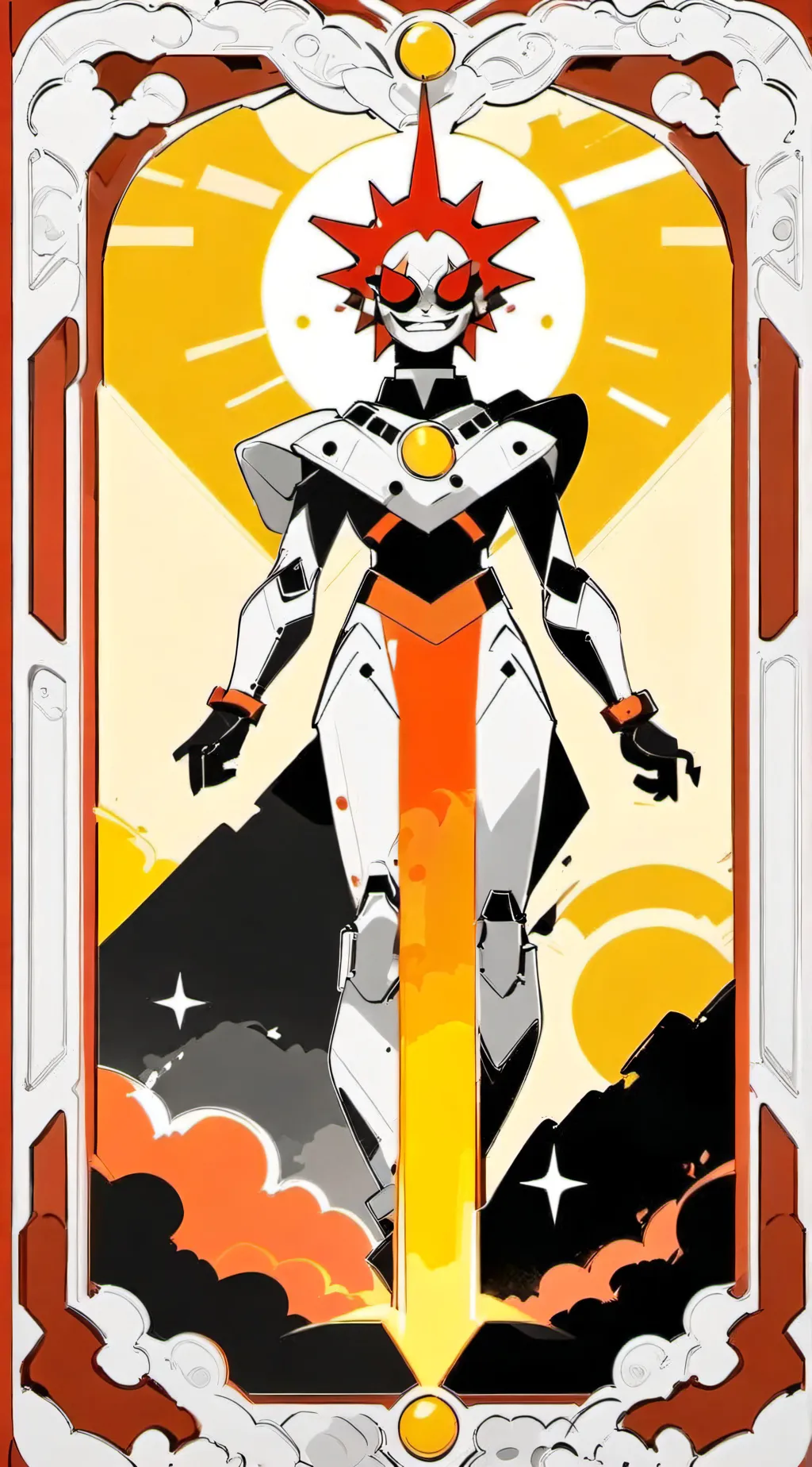 ai character: Solar background