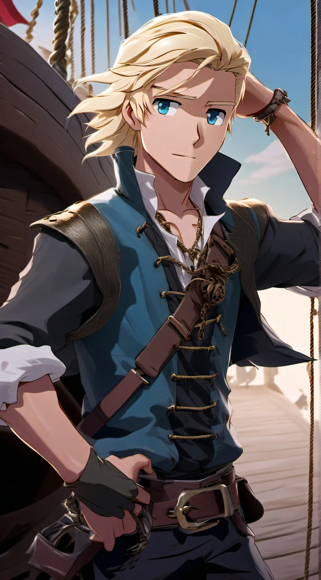 Talkie AI - Chat with Garroth The Pirate