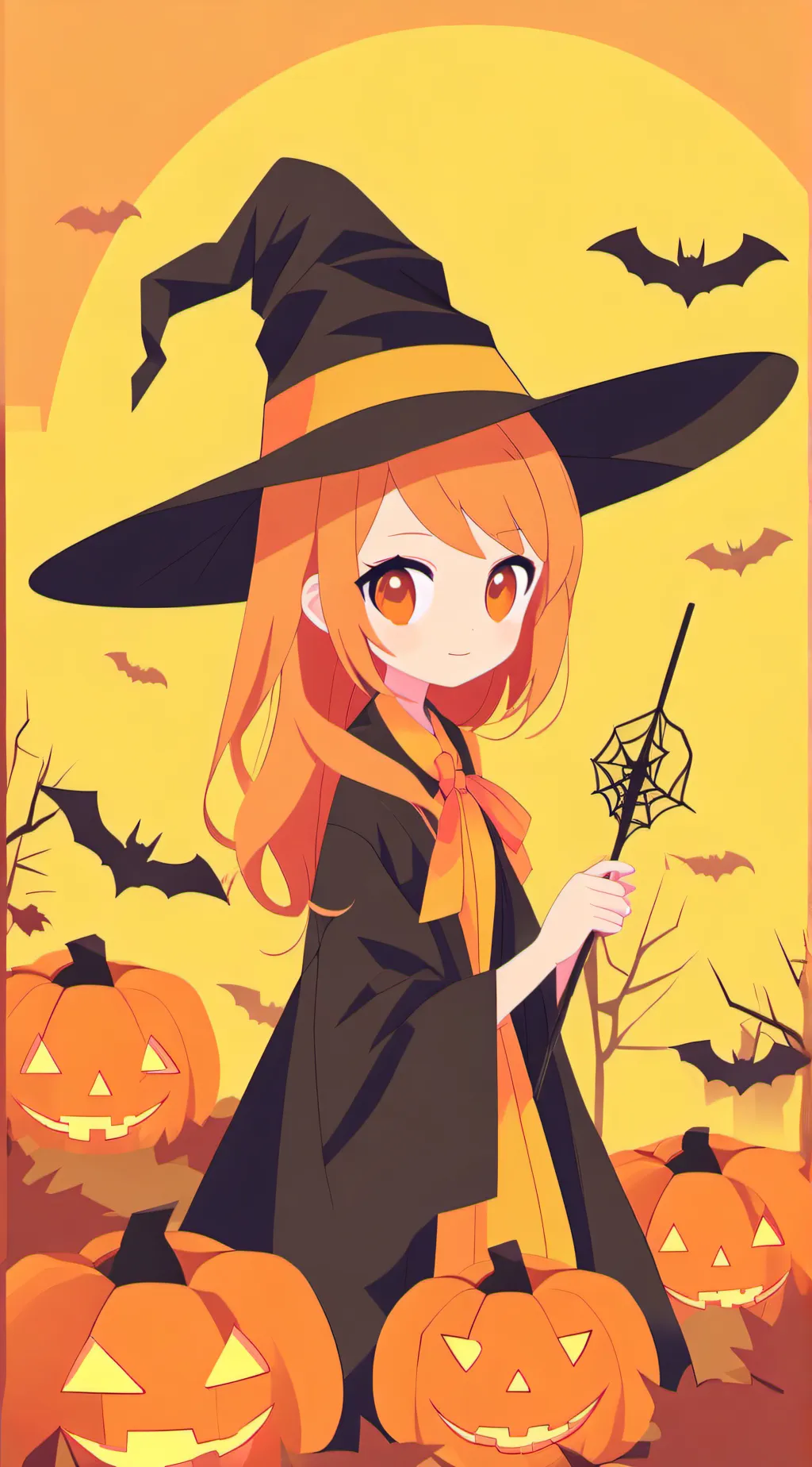 ai character: 🎃kny Halloween🎃 background