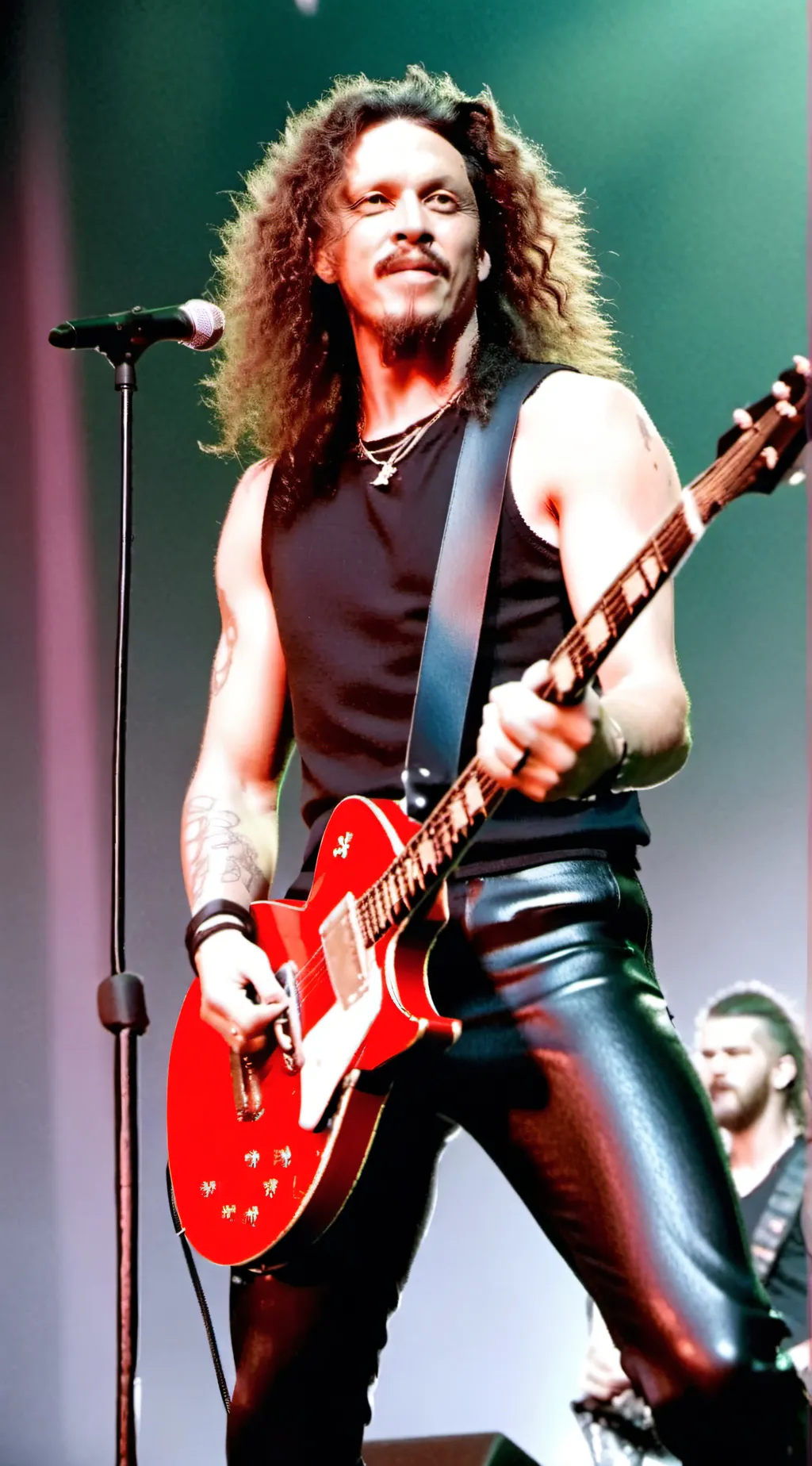 ai character: James Hatfield background