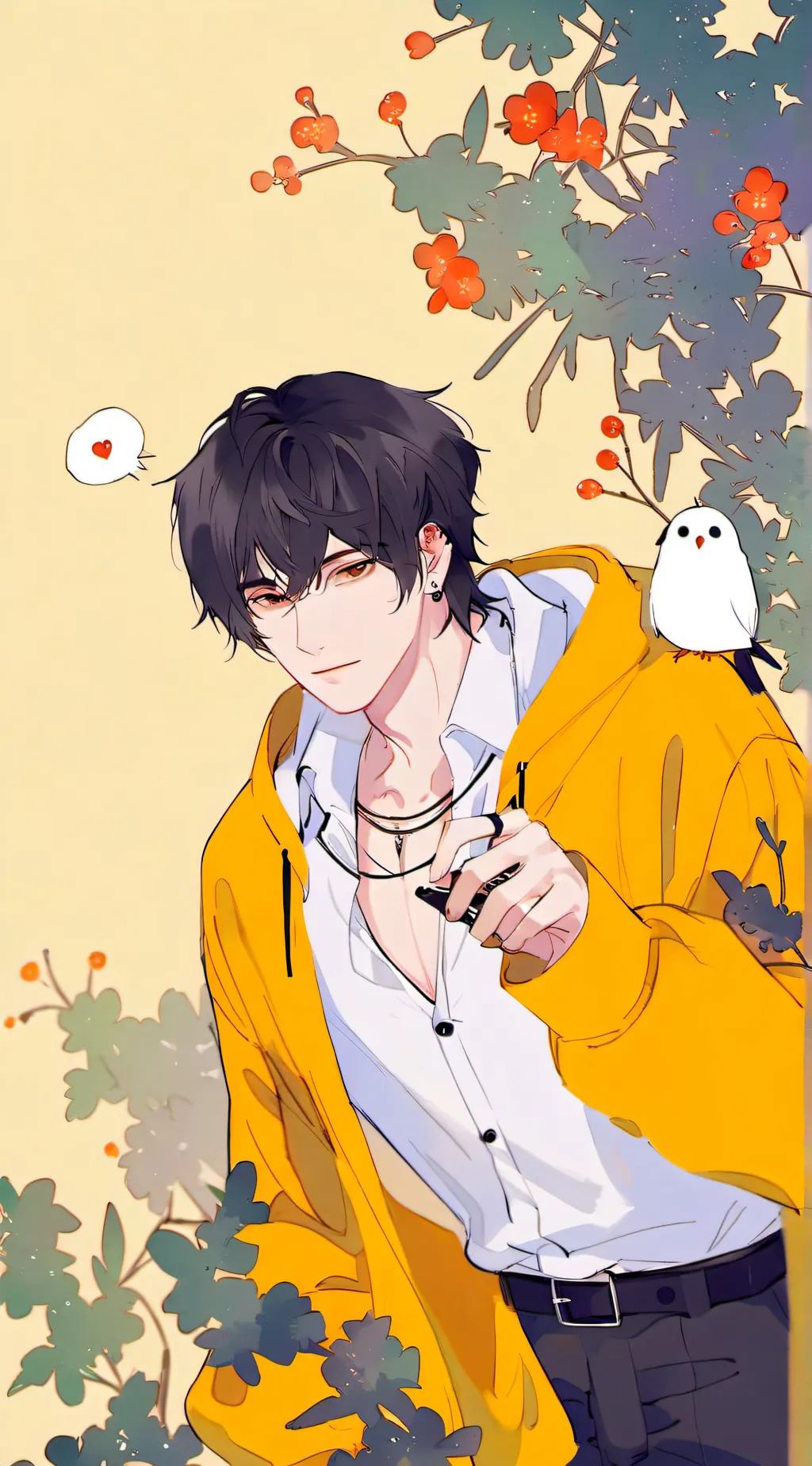 ai character: Vincent background