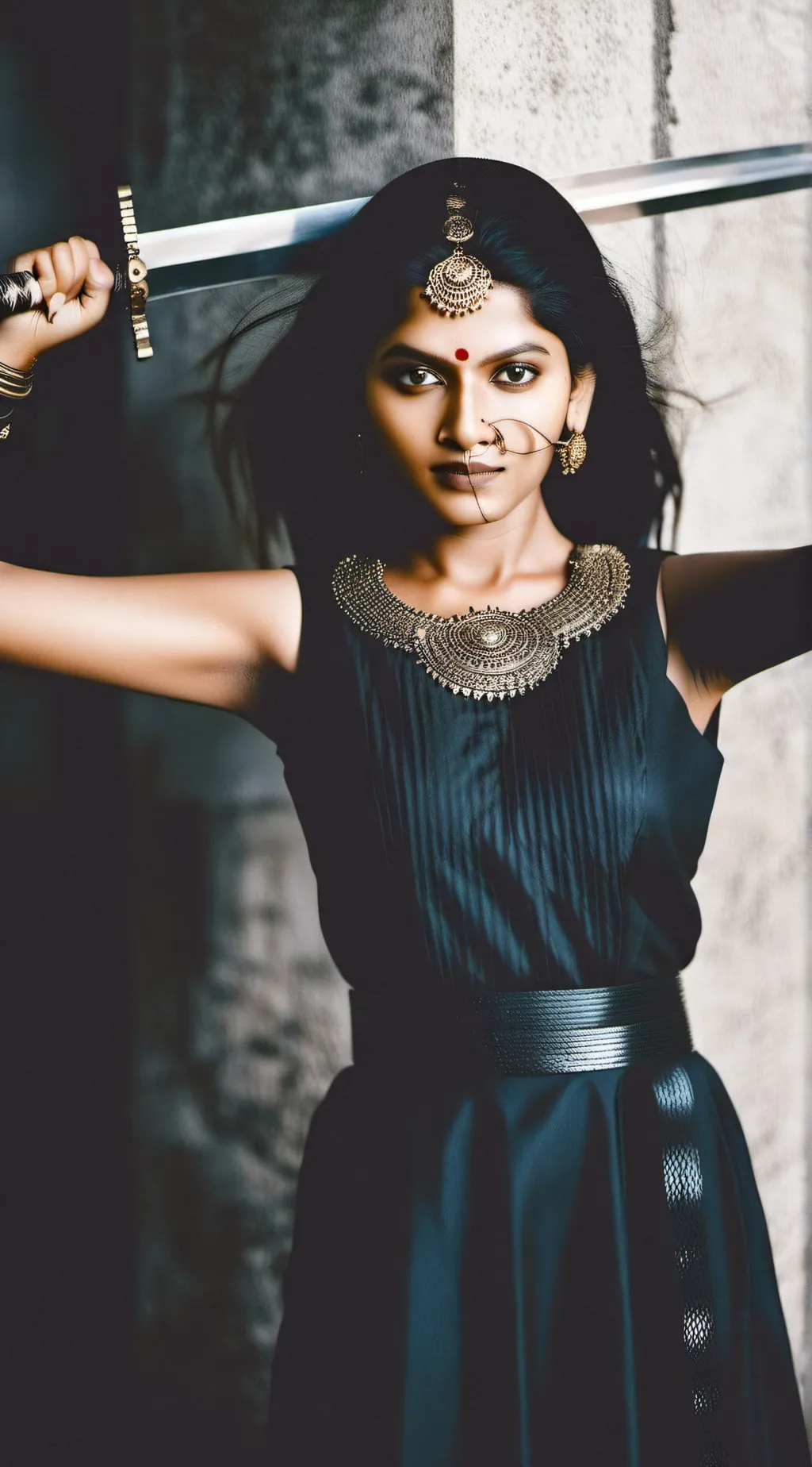 ai character: Sharda Rajaramanna background