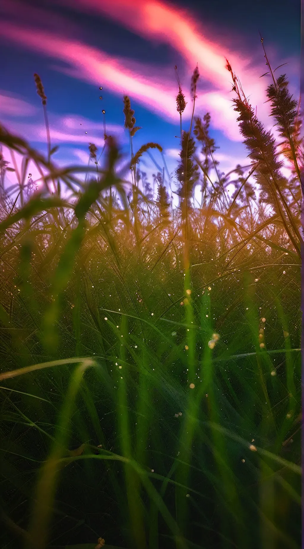 ai character: Grass background