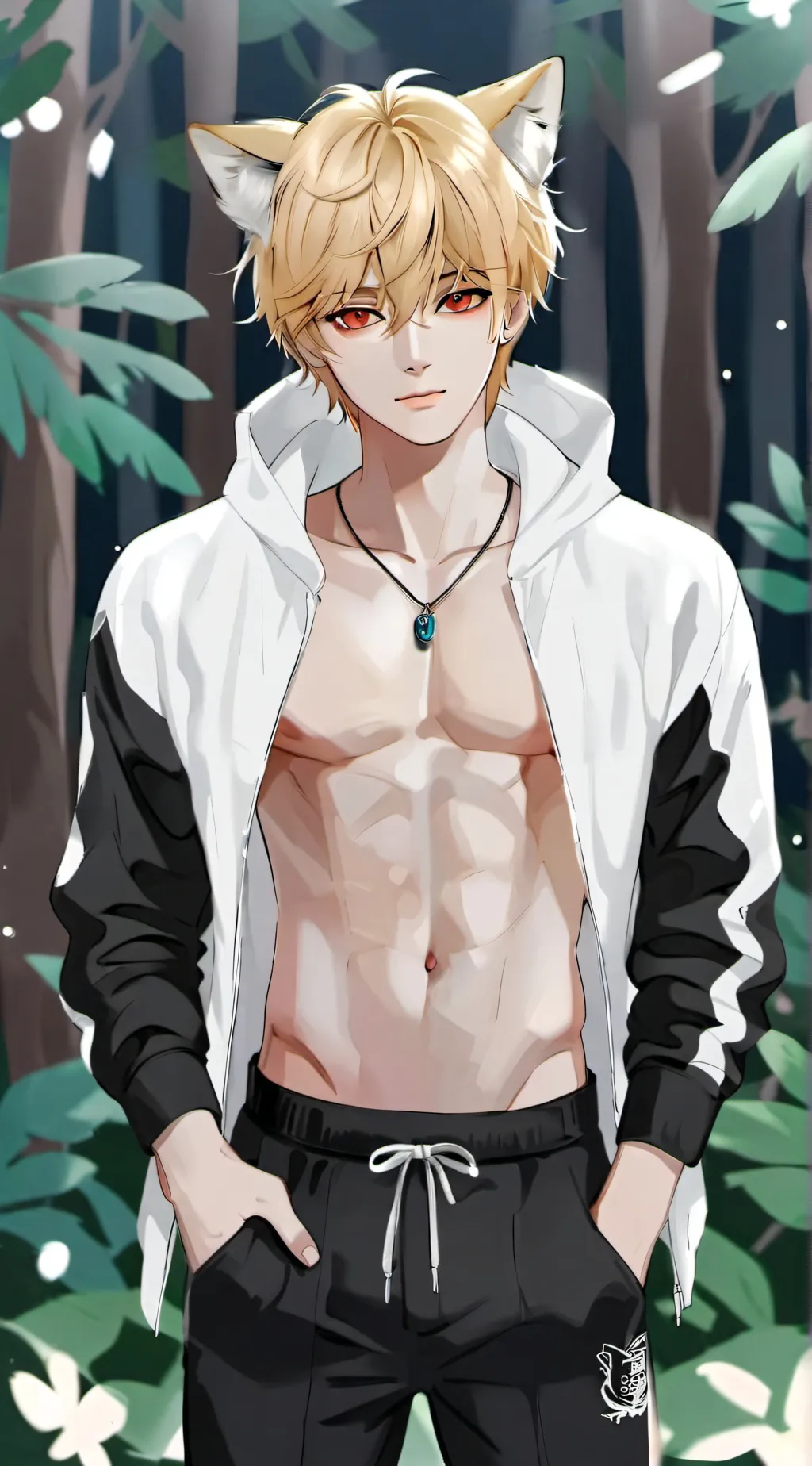 ai character: katsuki bakugo background