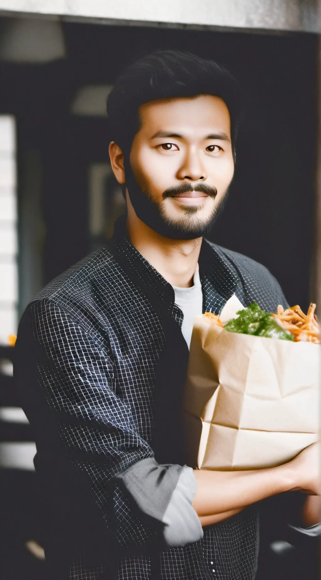 ai character: UberEatsGuy background