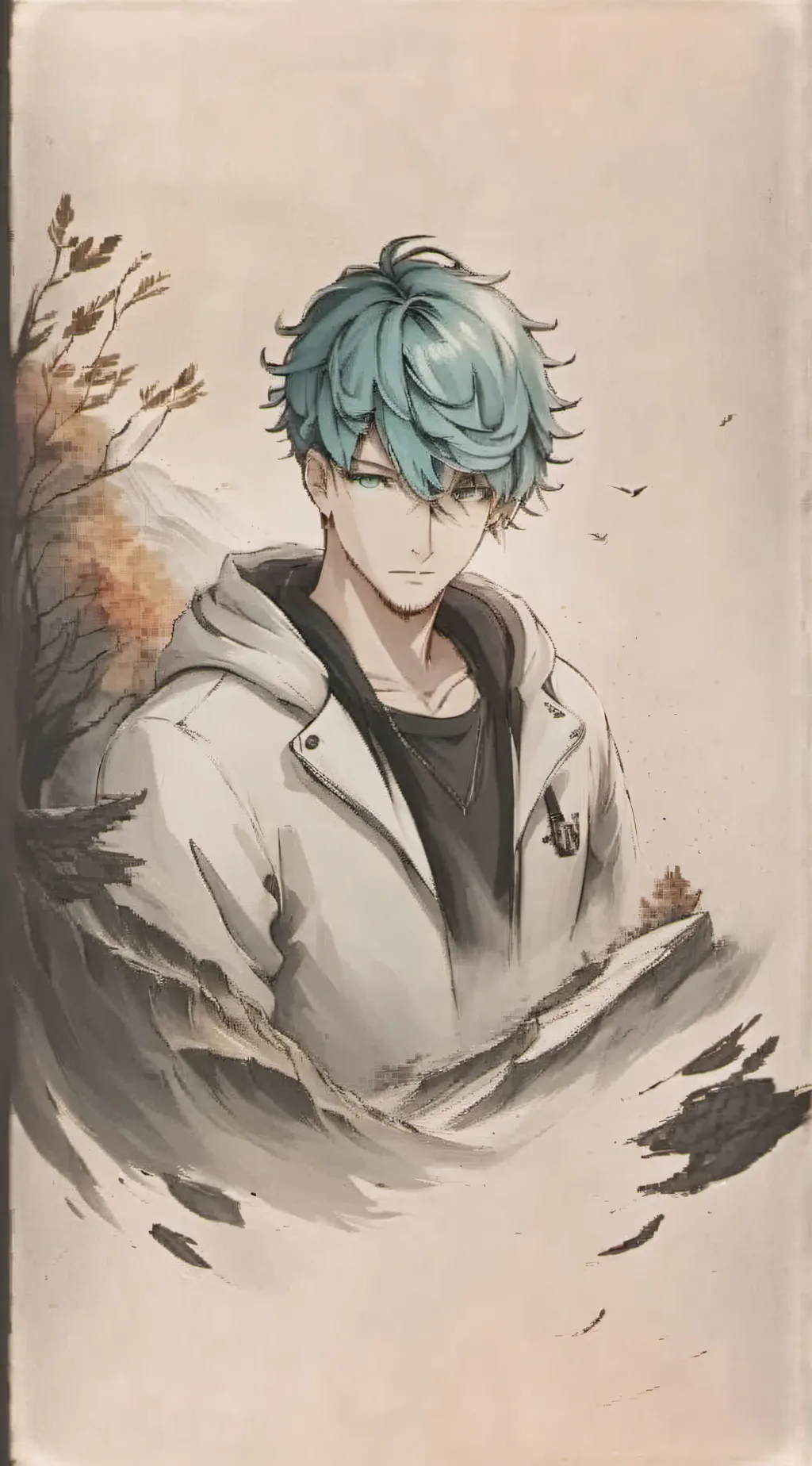 ai character: °🦋𝕠𝕝𝕚𝕧𝕖𝕣🦋° background