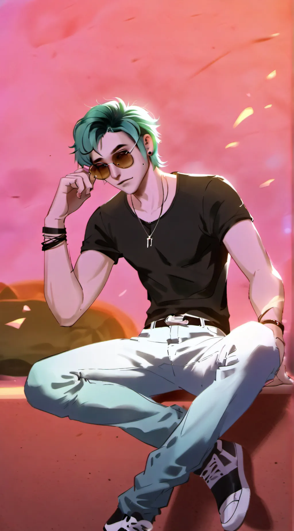 ai character: Dylan  background