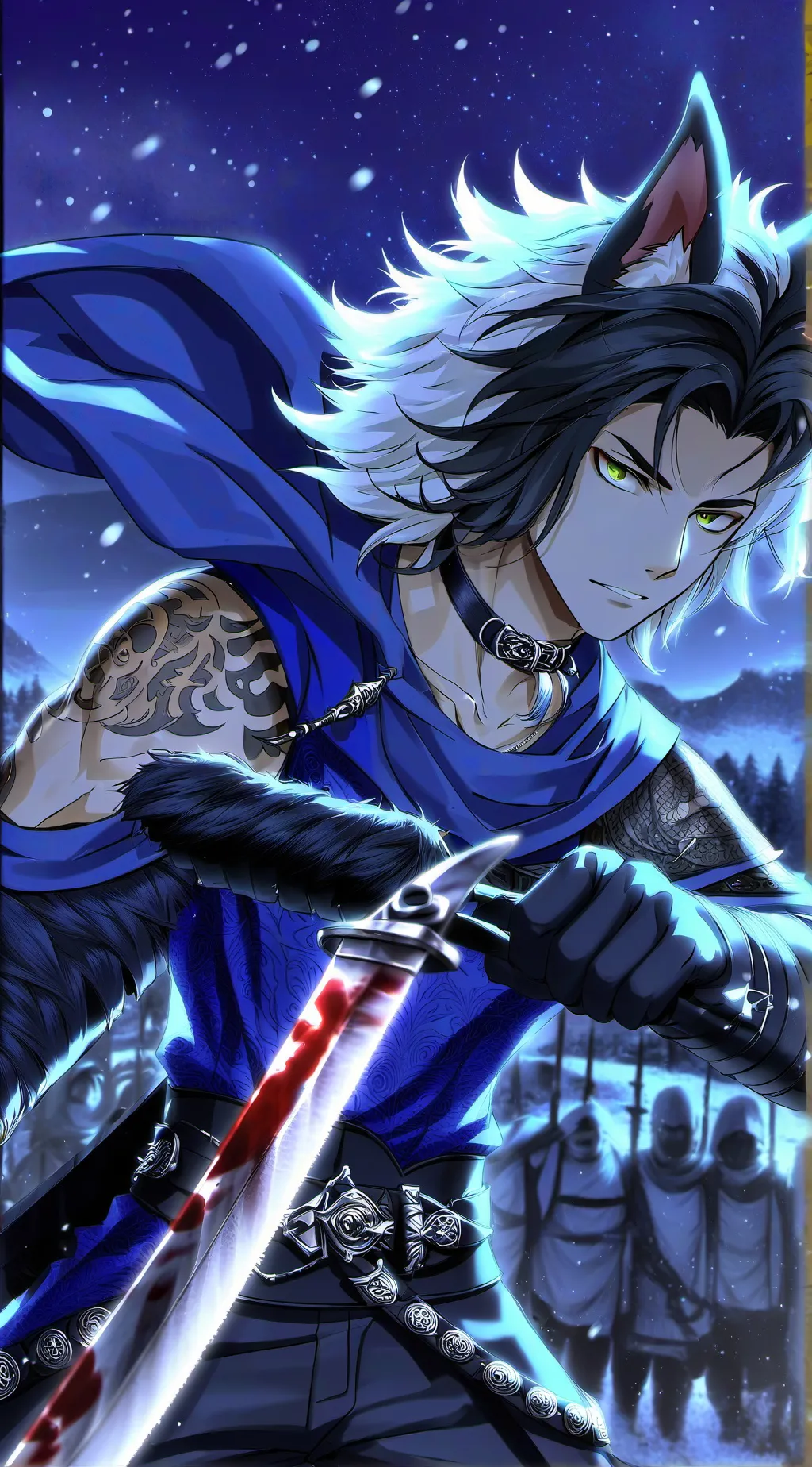 ai character: AJ background