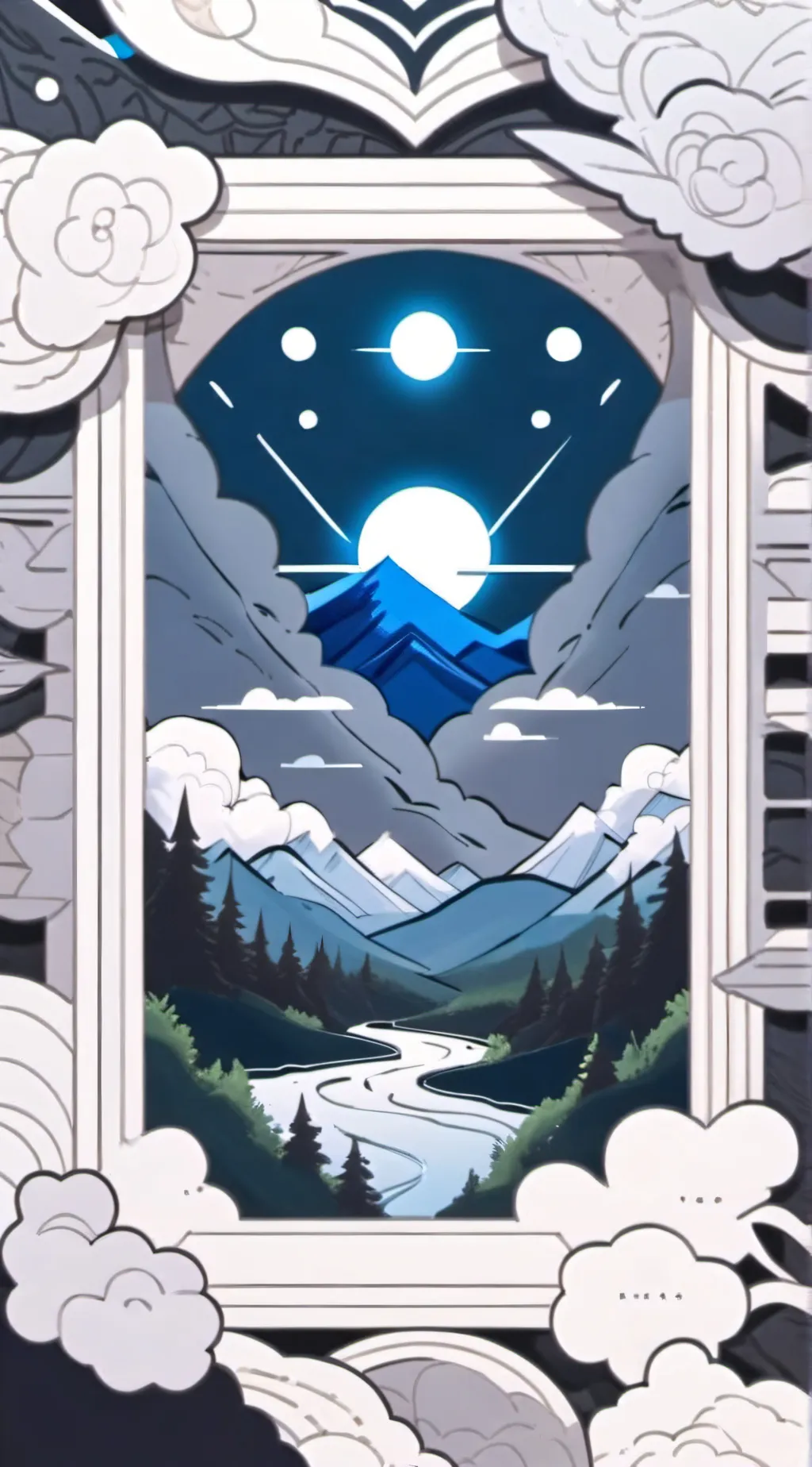 ai character: me/multiversal god background