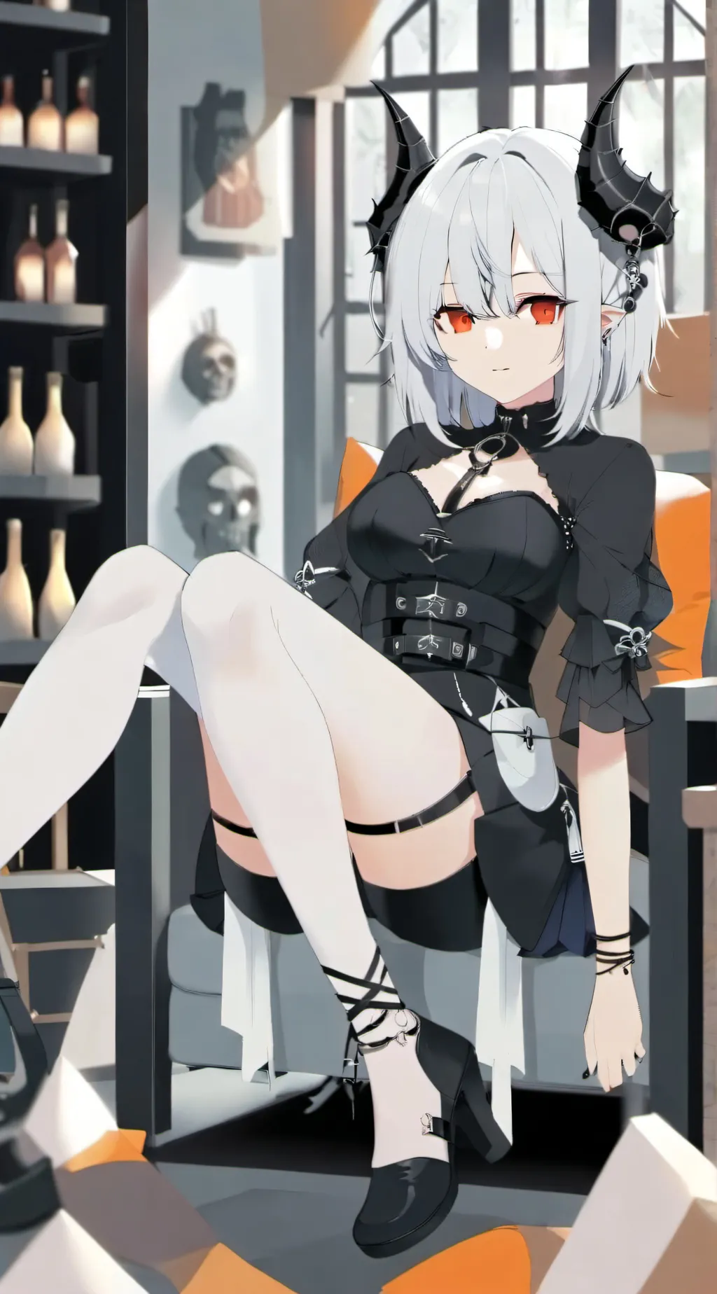 ai character: sara background