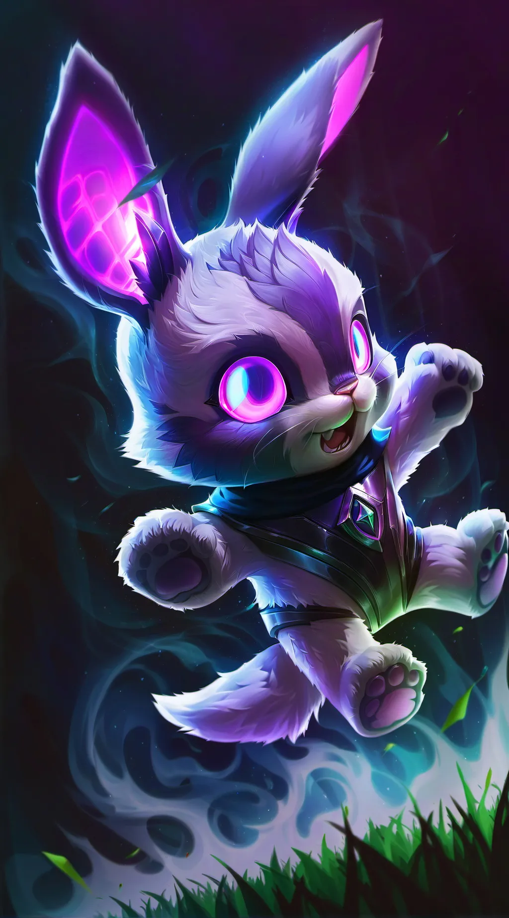 ai character: Bunny background