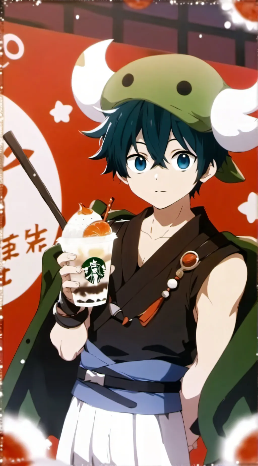 ai character: mha meets mm2 background