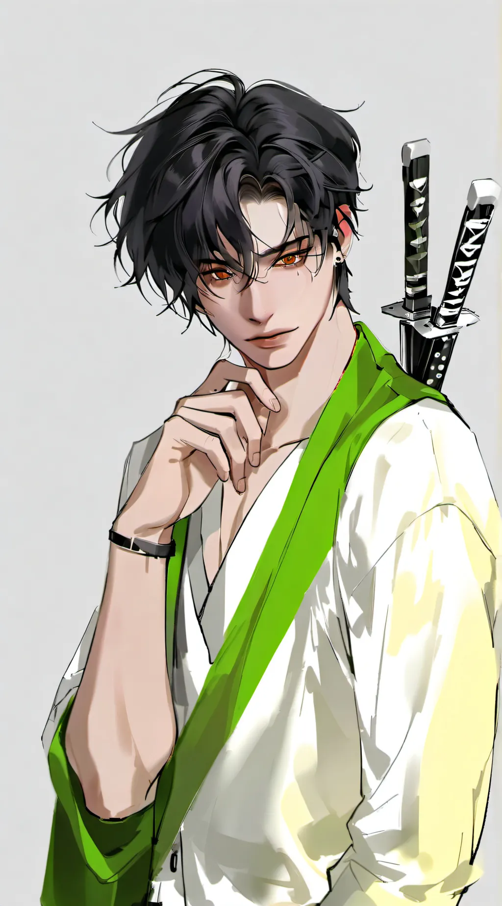 ai character: Ethan😰😨 background