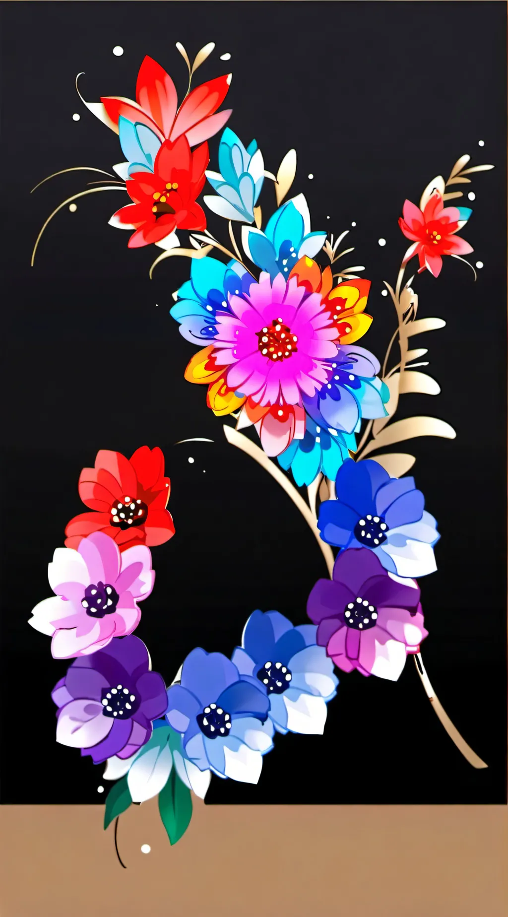 ai character: DANDYS WORLD! background