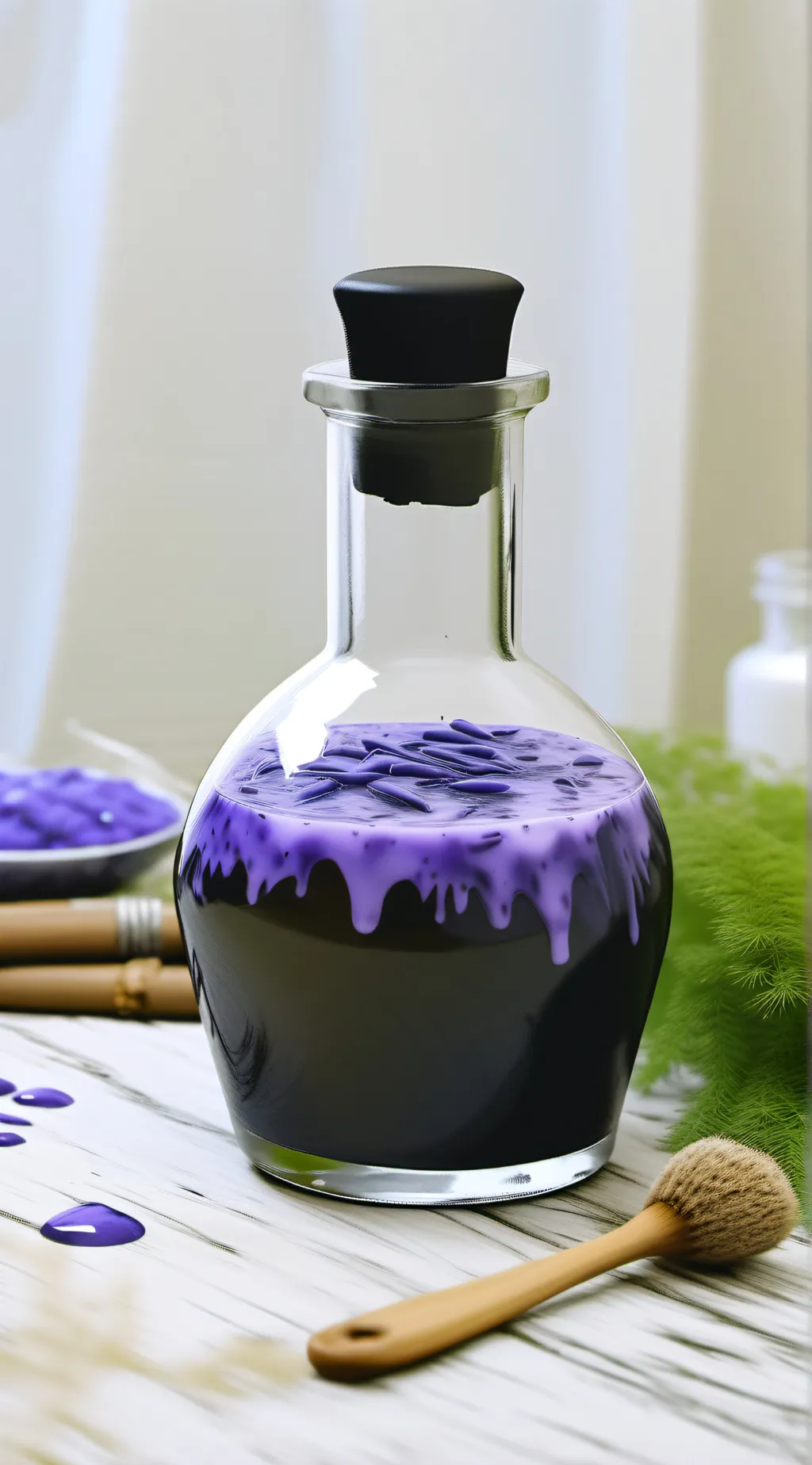 ai character: werewolf potion background