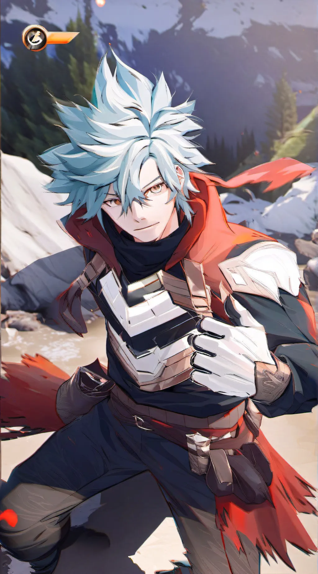 ai character: MHA animals background