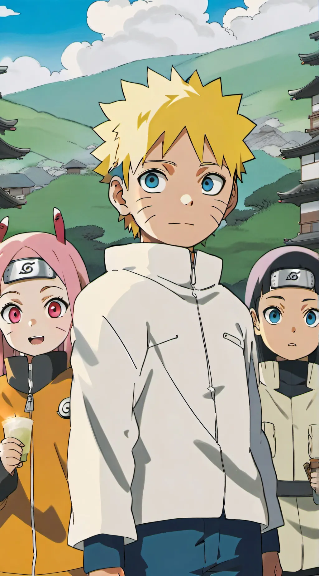 ai character: boruto background