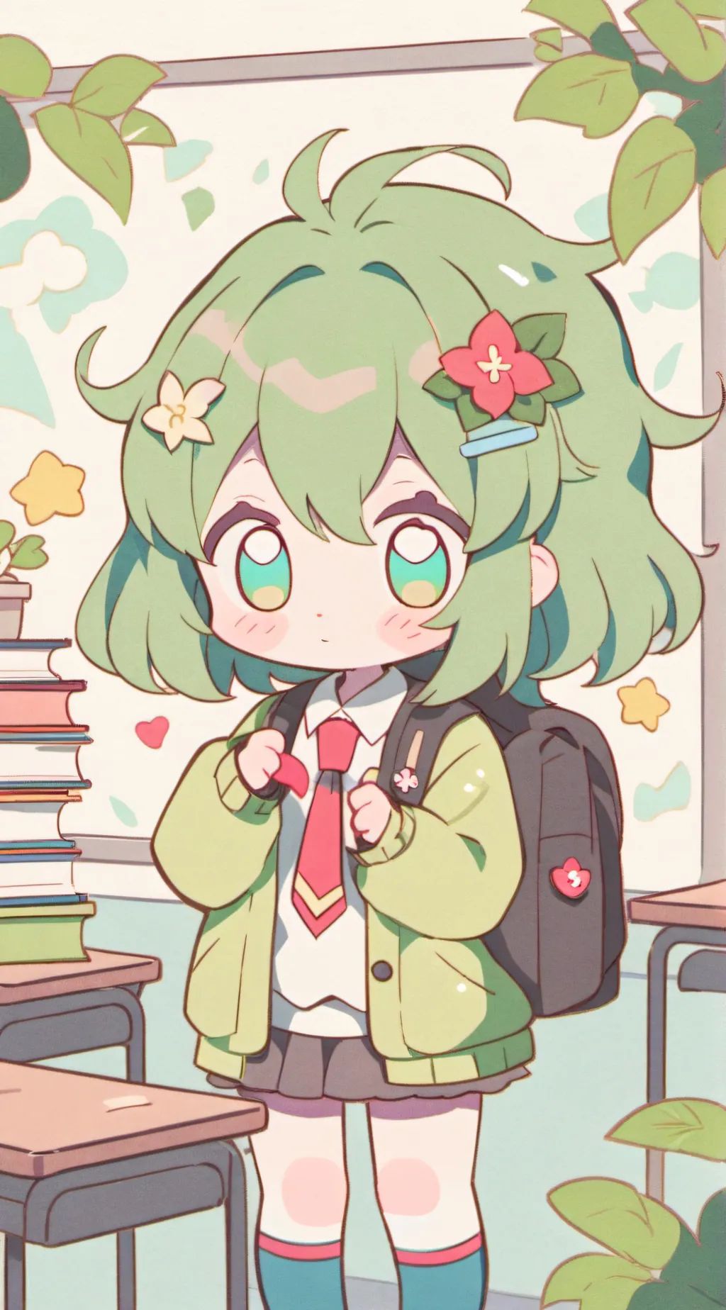 ai character: MHA pick me background