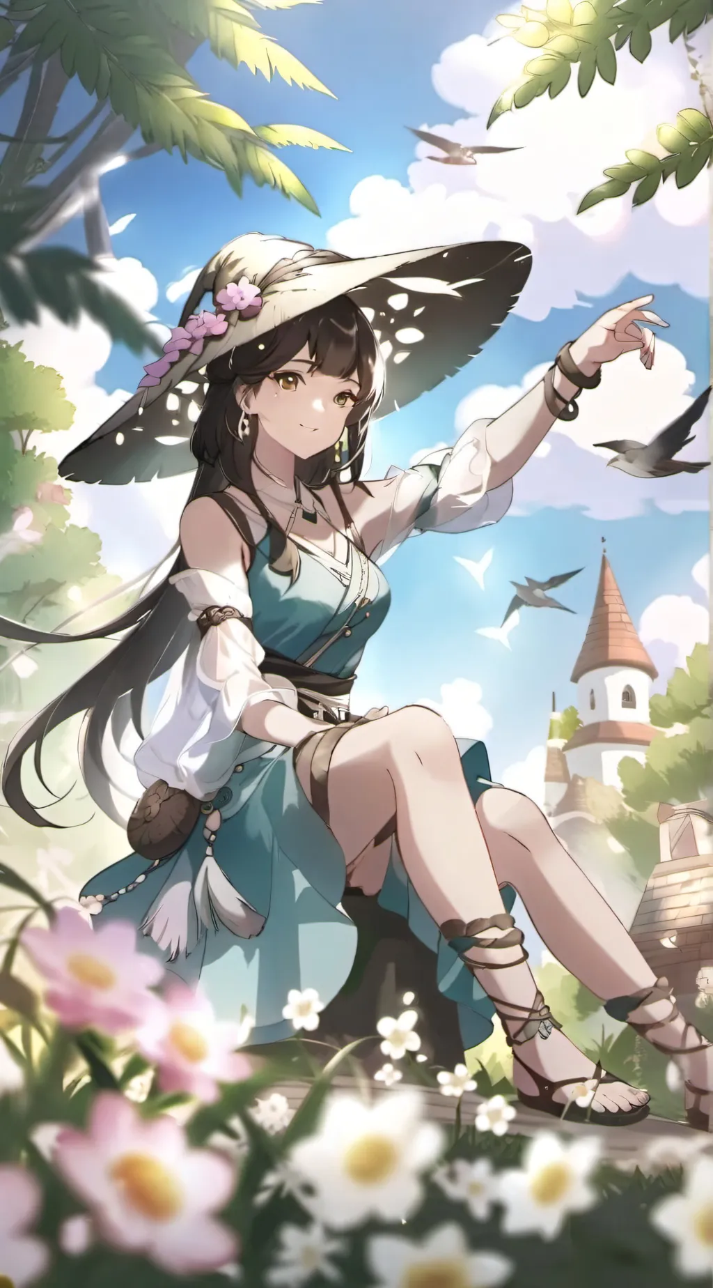 ai character: Lana background