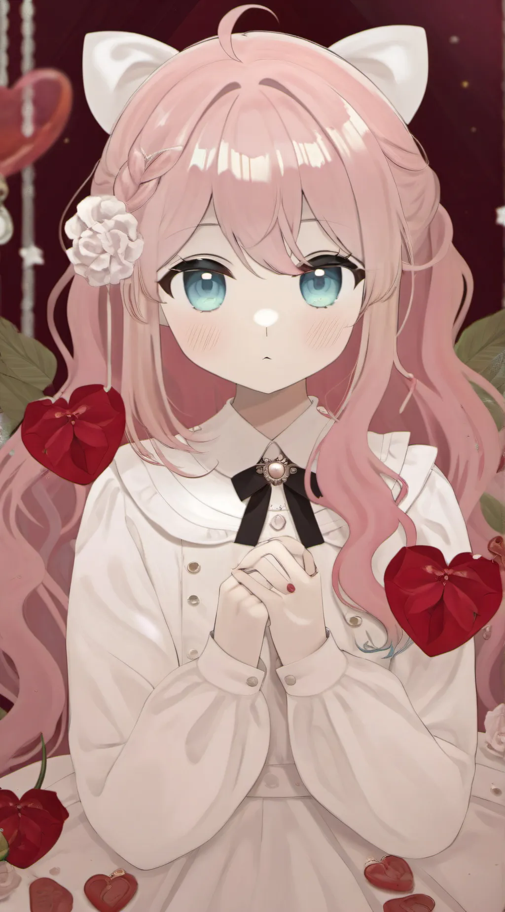 ai character: Pandaarekewlz  background