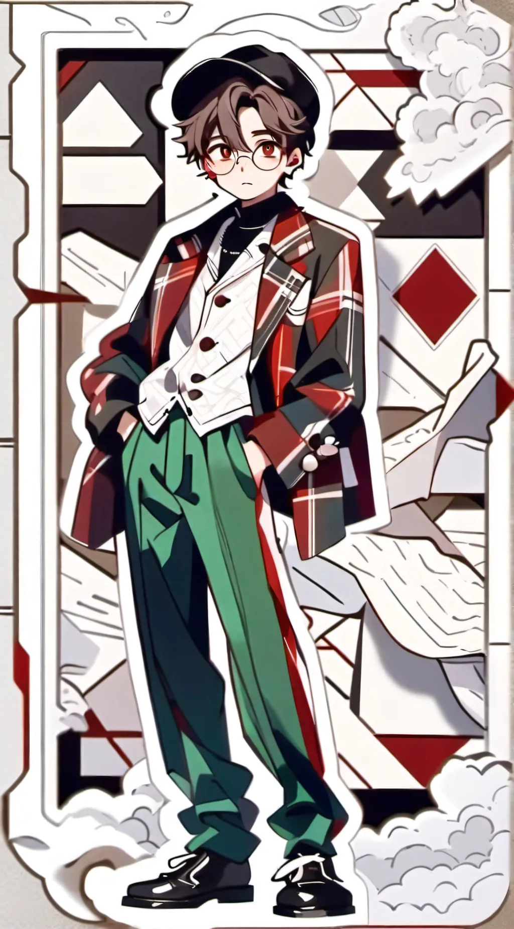 ai character: Alex  background