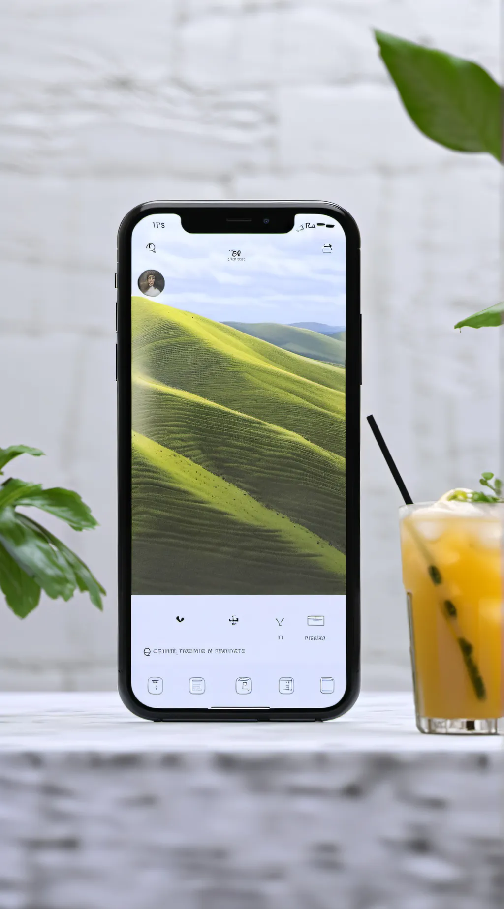 ai character: Your Phone background