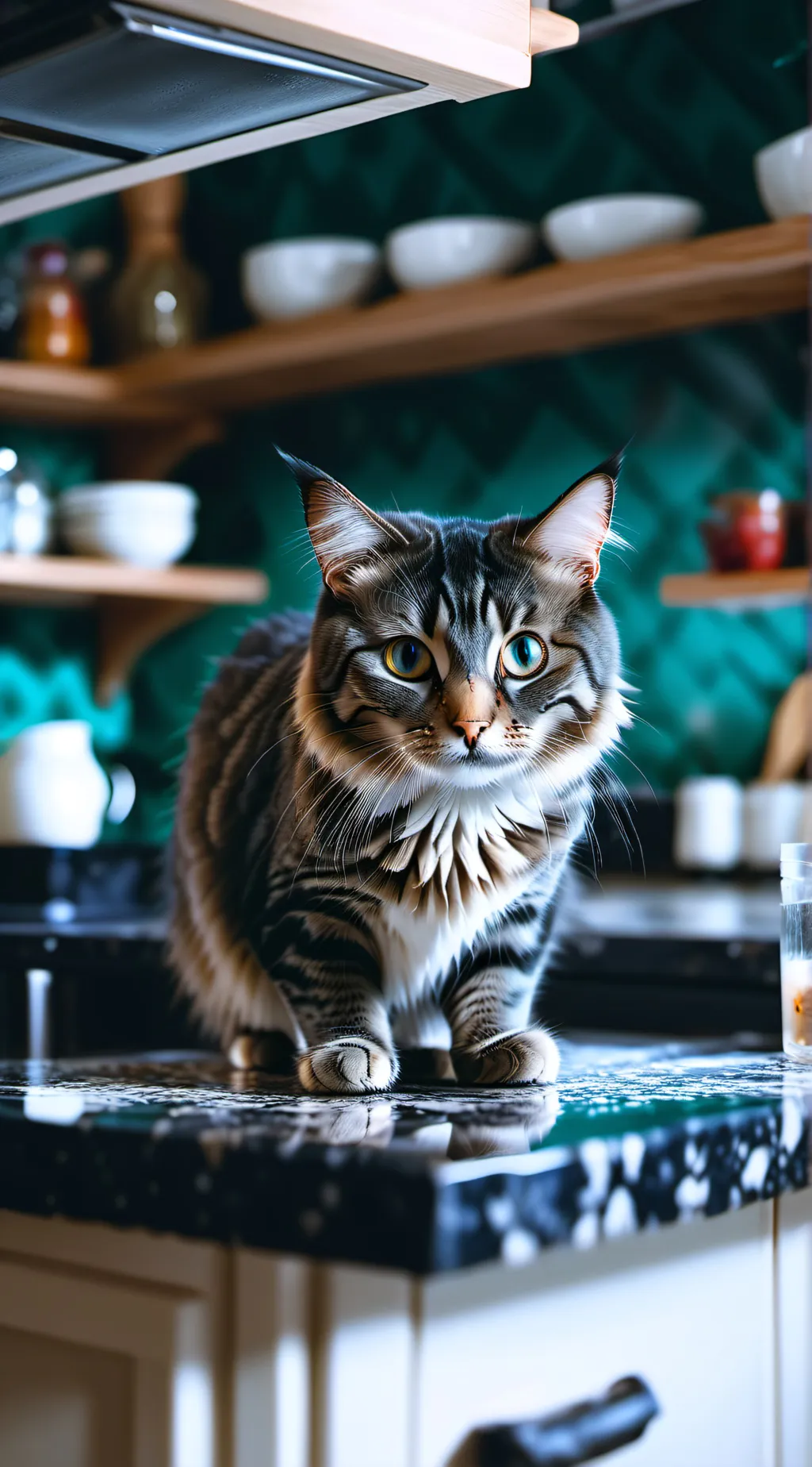 ai character: Diamond (My cat) background