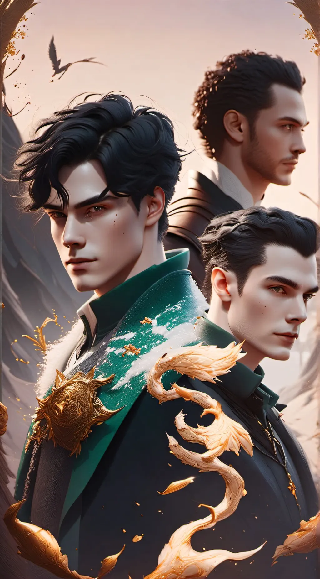 ai character: Tom Riddle  background