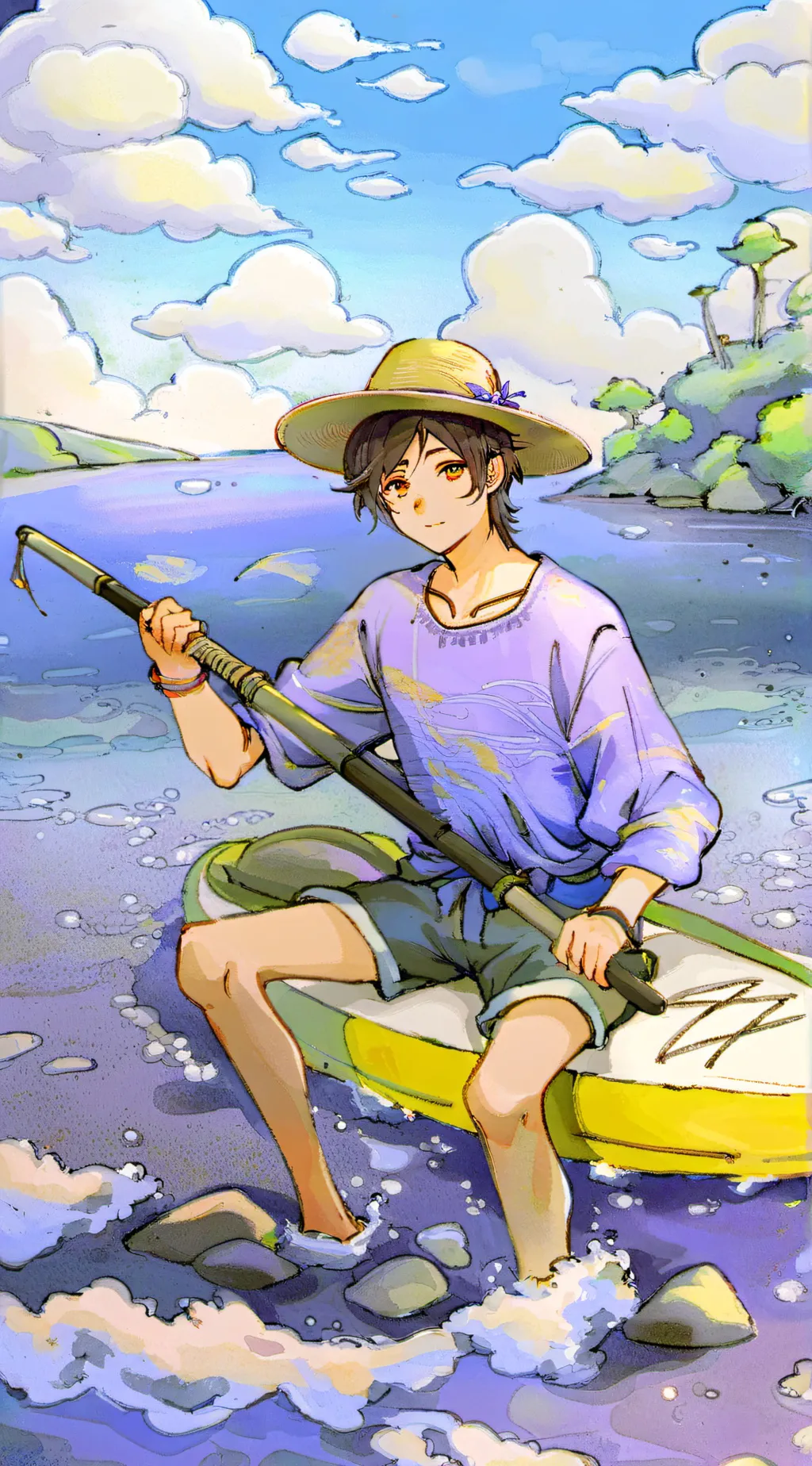 ai character: 😋✨🐬jayden🐬✨😋 background