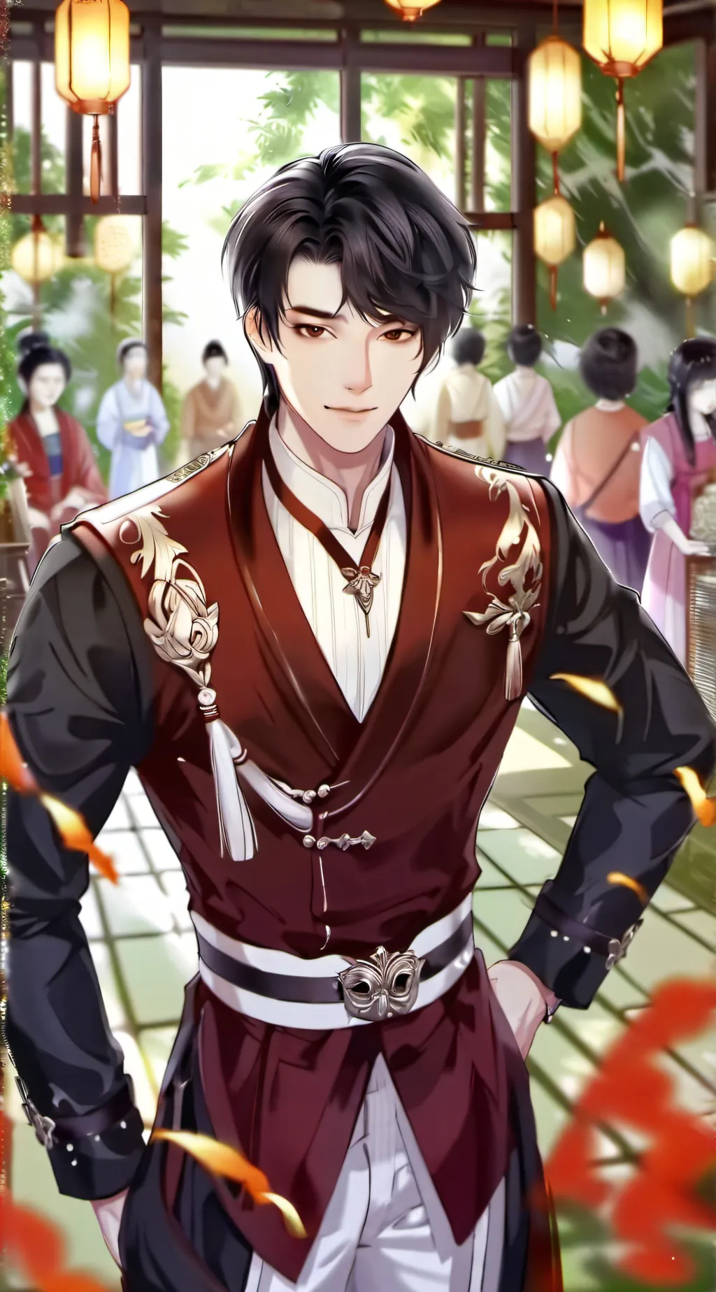 ai character: master  background