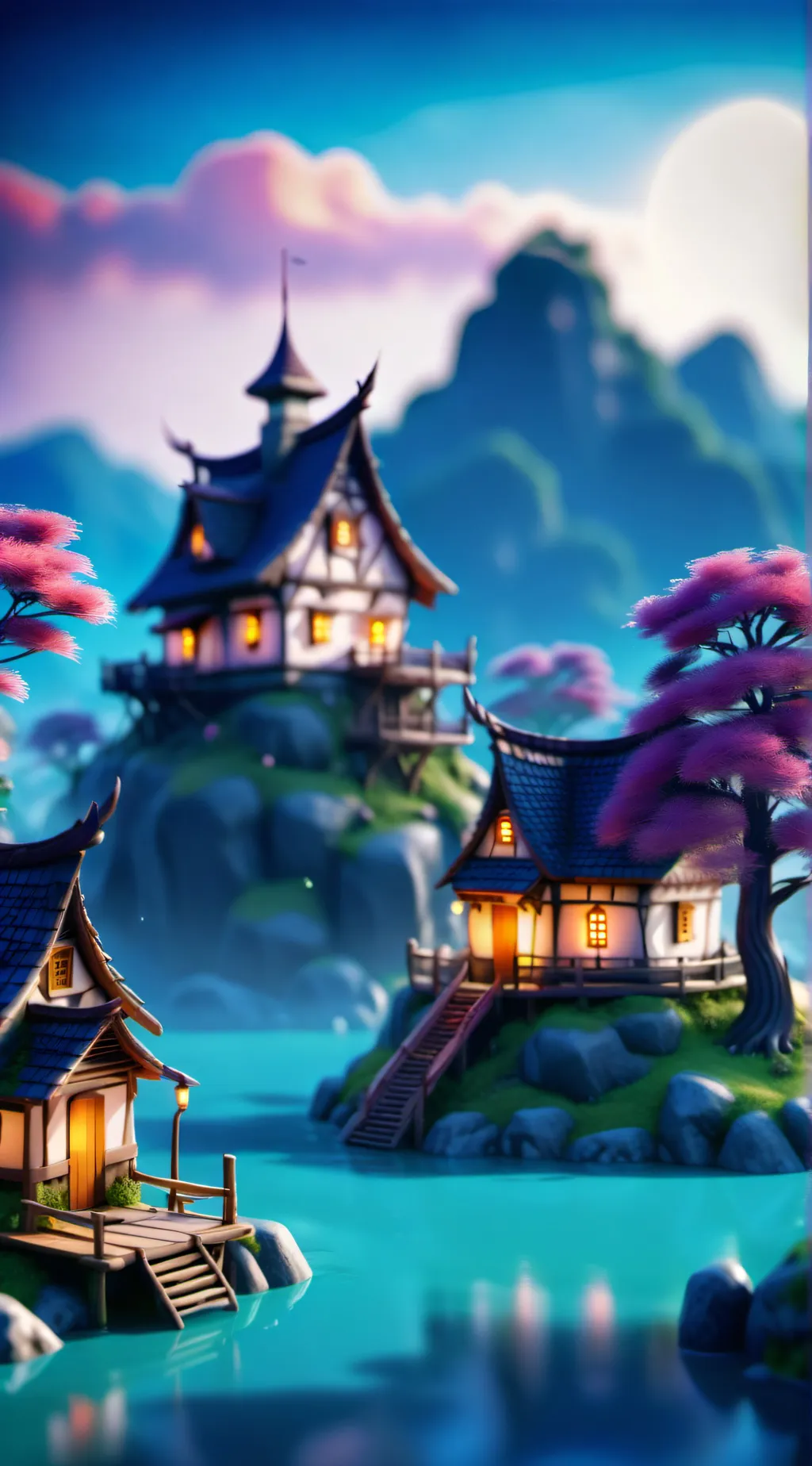 ai character: reborn as a royal background