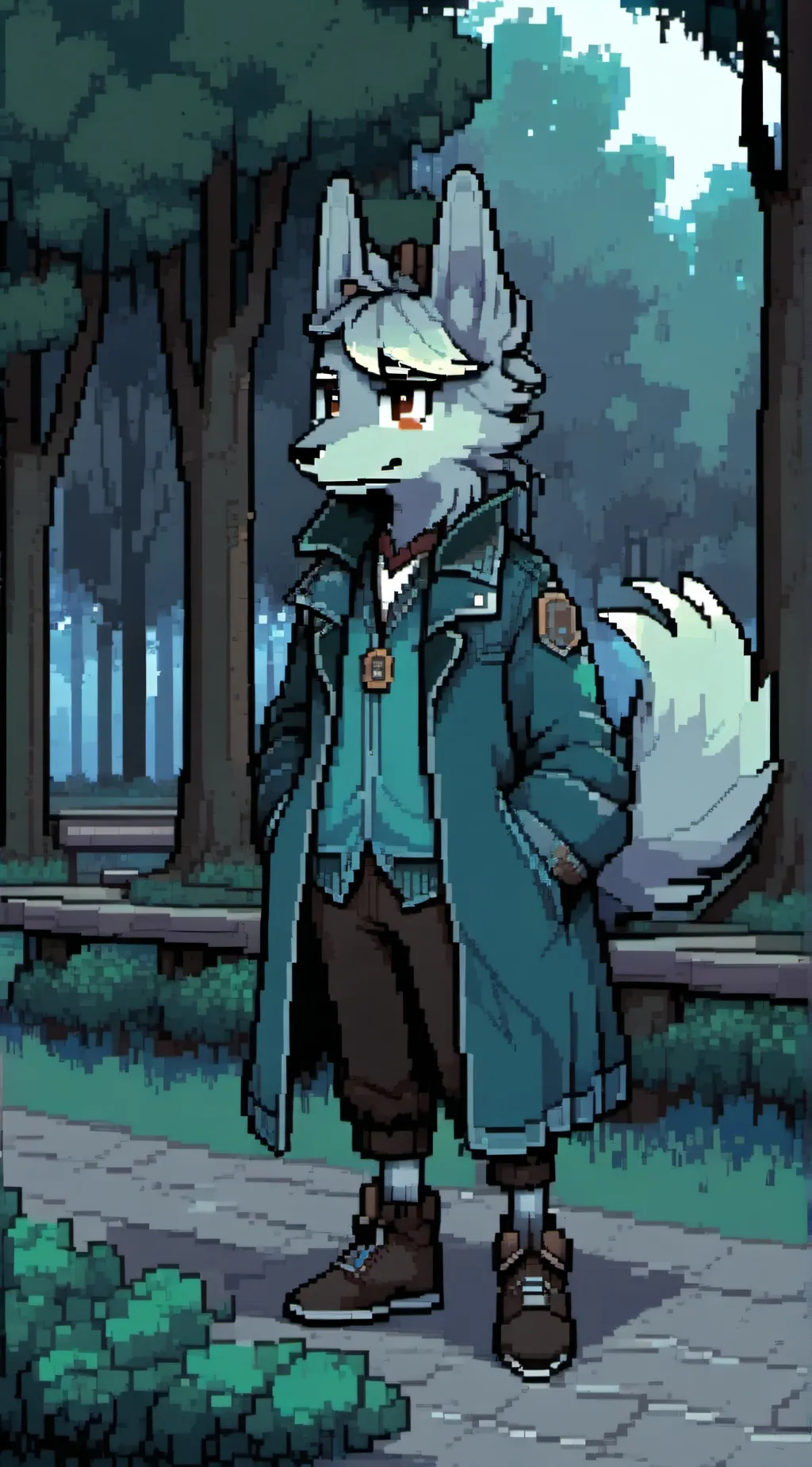 ai character: zally background